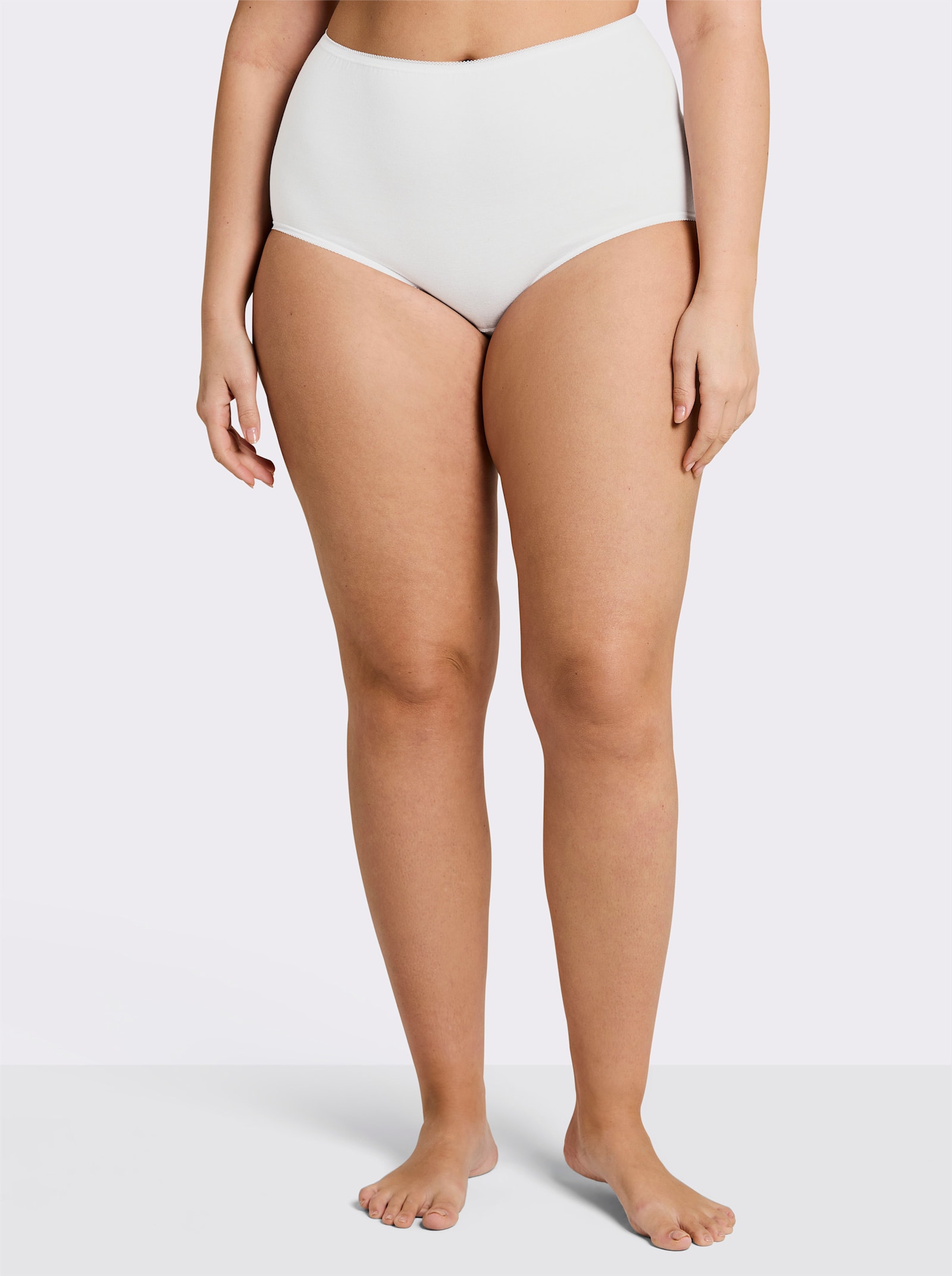 Nina von C. Taillenslip in Single-Jersey-Qualität - weiß