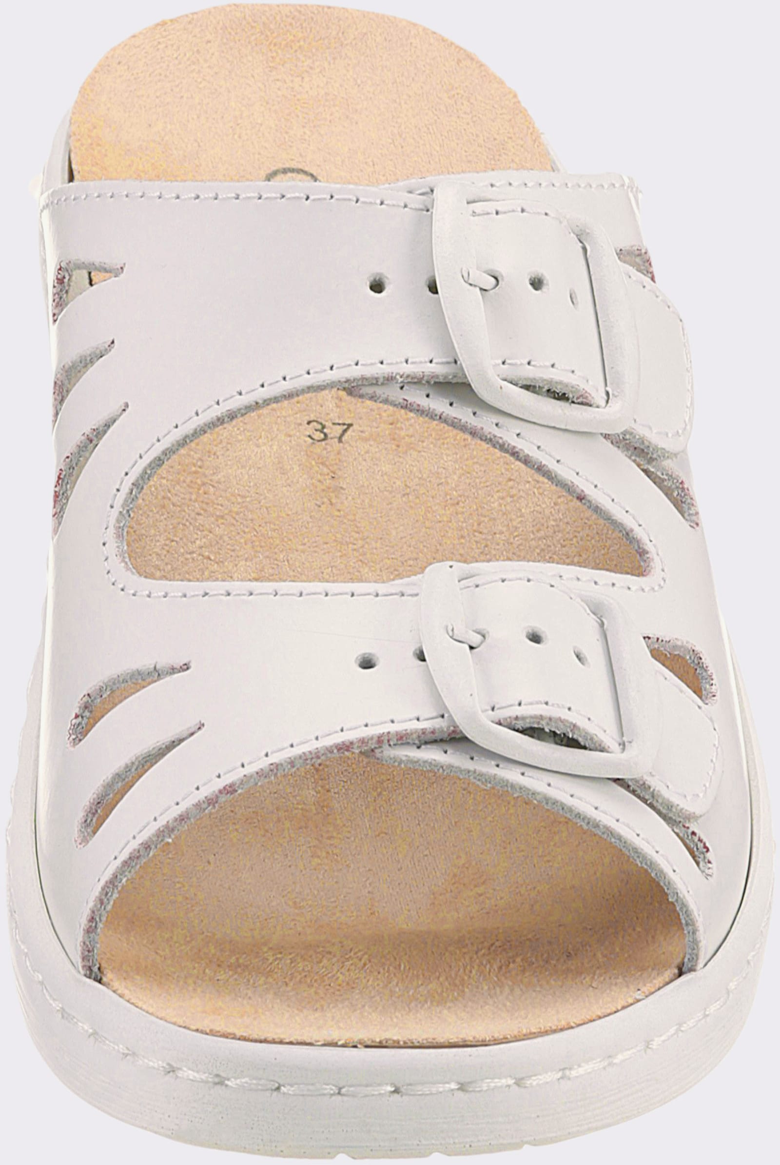 airsoft comfort+ Pantolette - weiß