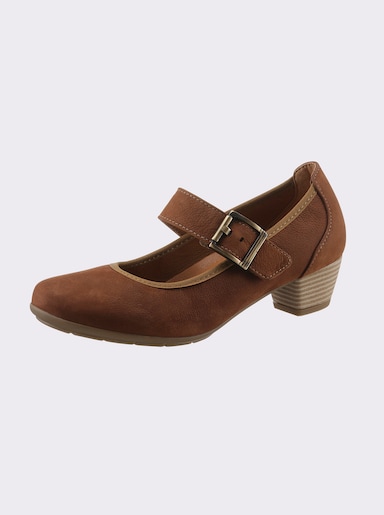 heine pumps - cognac