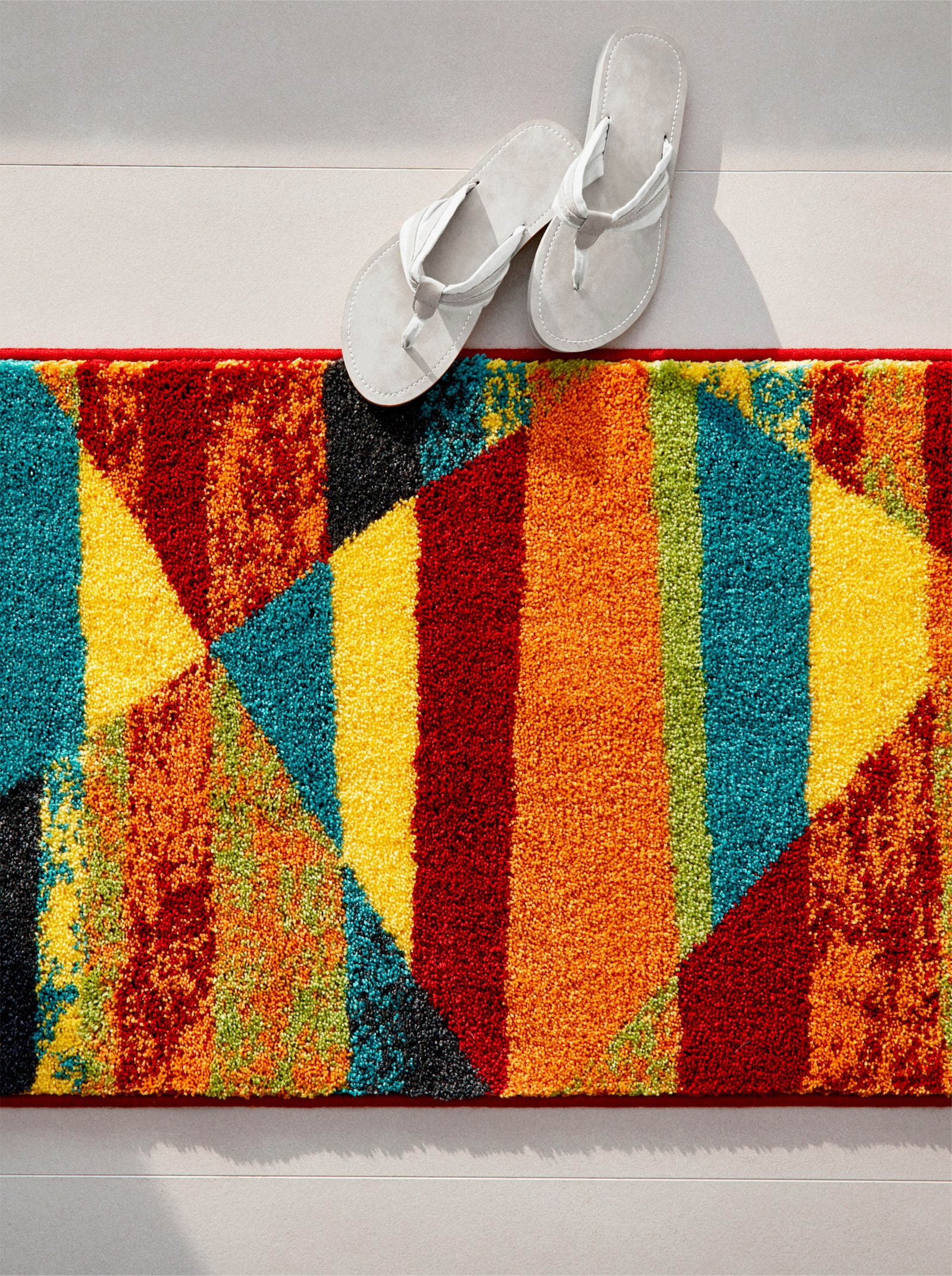 Grund Tapis de bain - terre cuite-multicolore