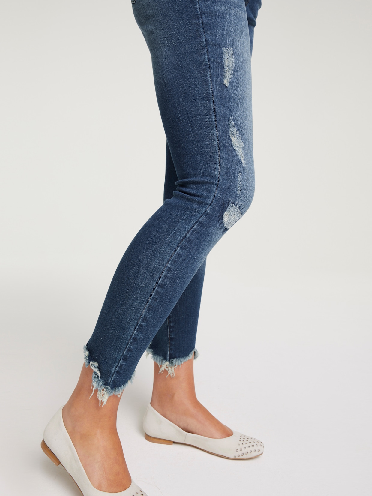 heine 'Buik weg'-jeans - blue denim