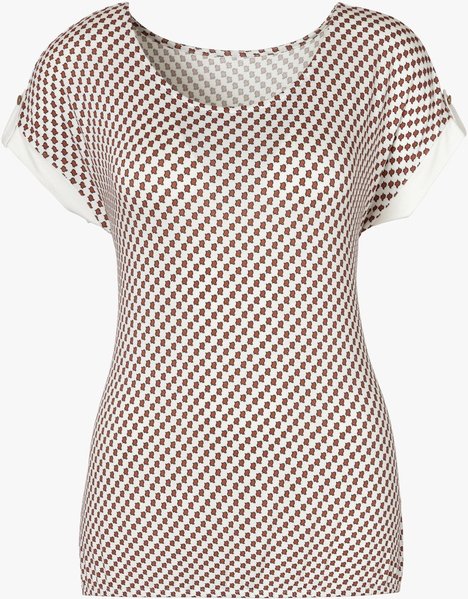 Vivance Kurzarmshirt - weiß