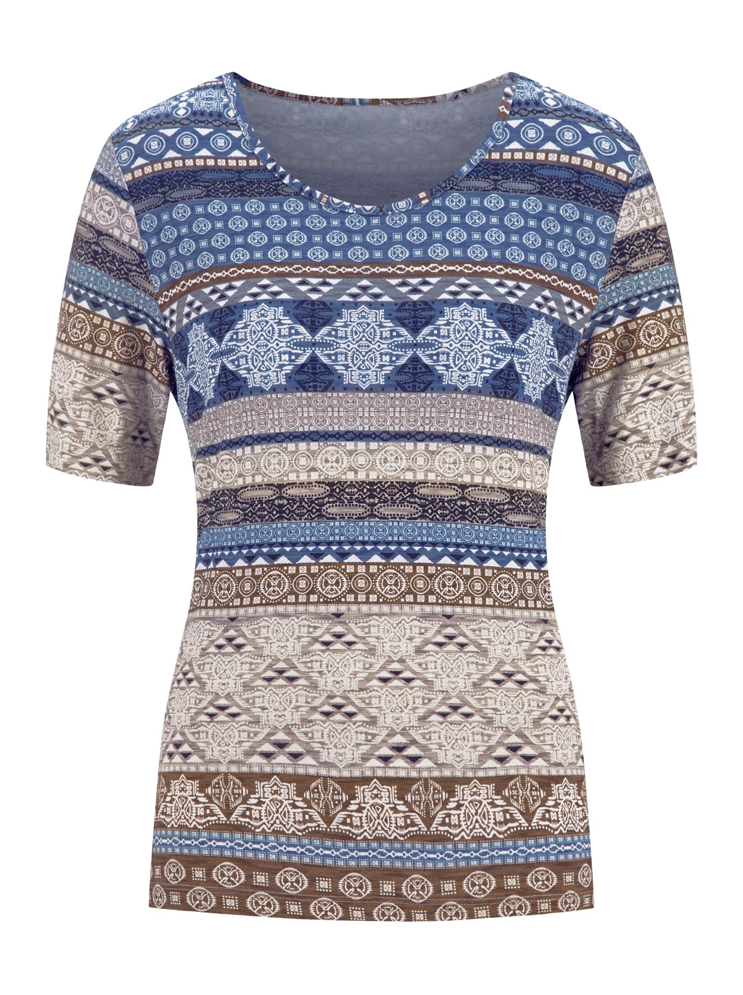 Shirt - marine-bedruckt