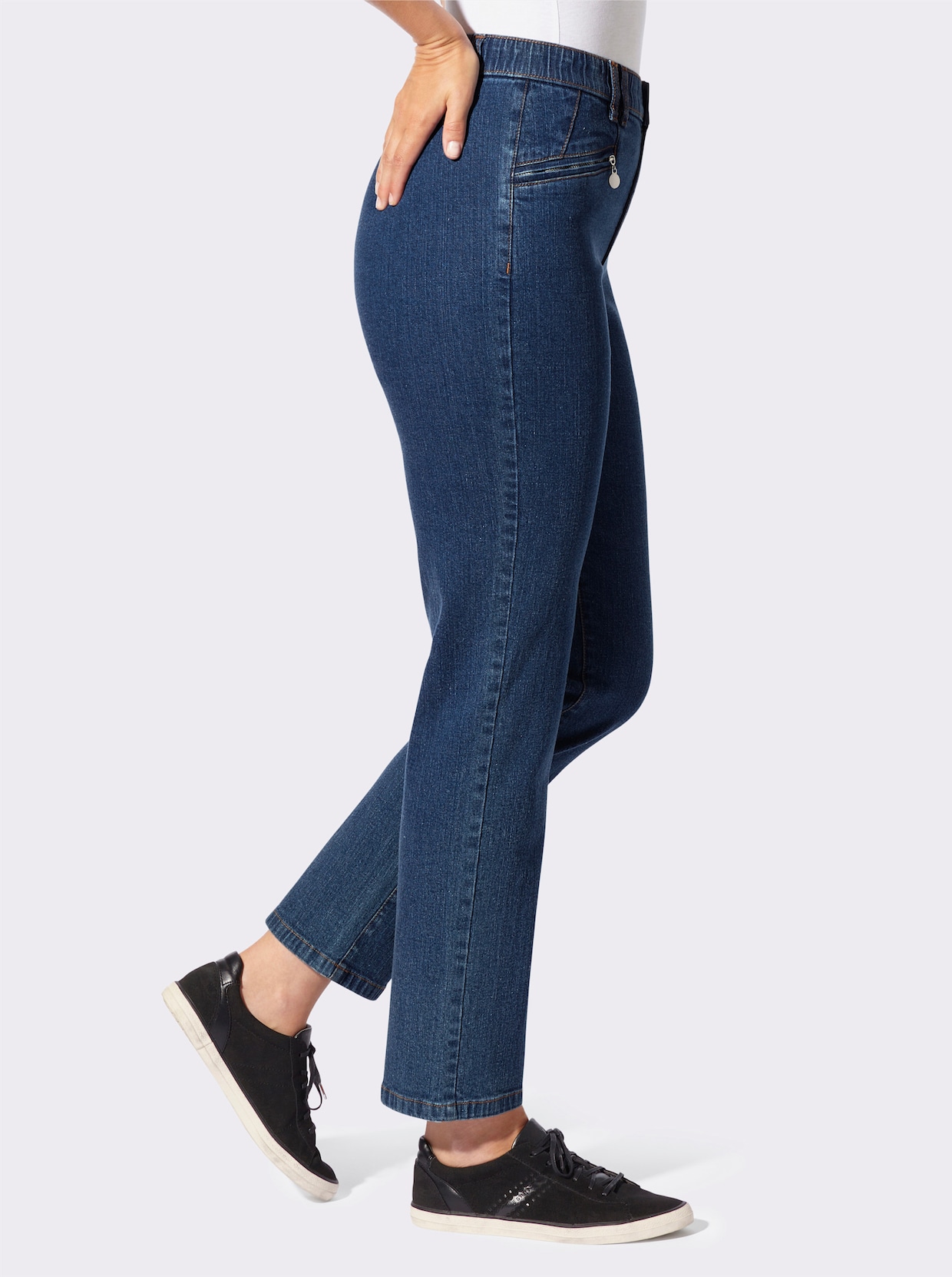 Jeans - blue-stone-washed