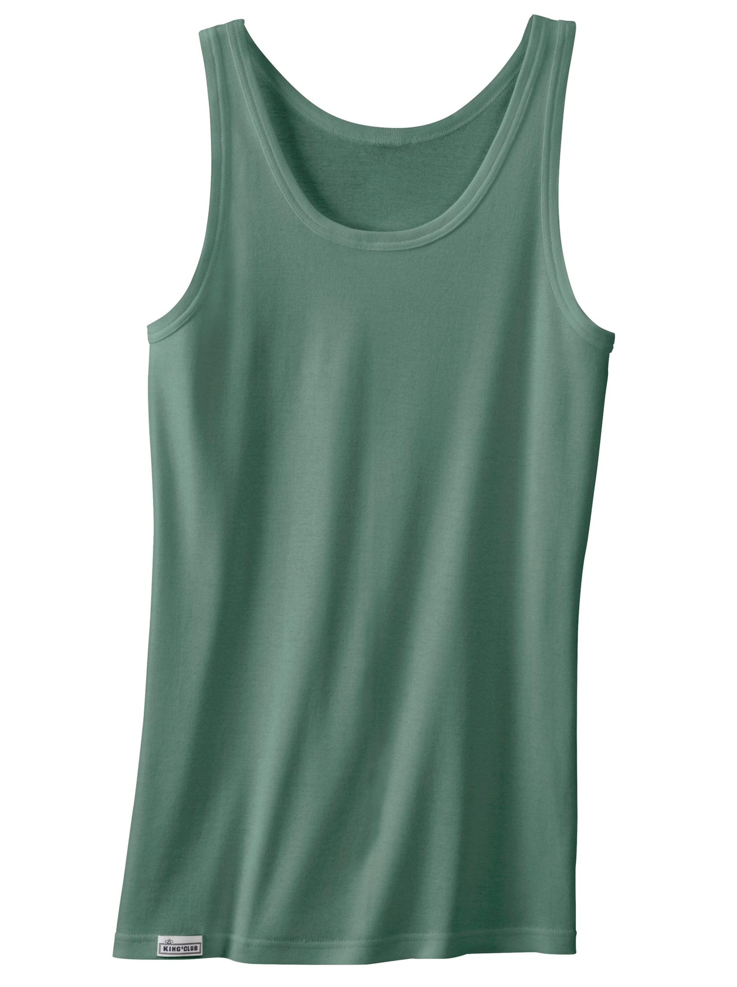 KINGsCLUB Unterhemd - blau + grün + weiß