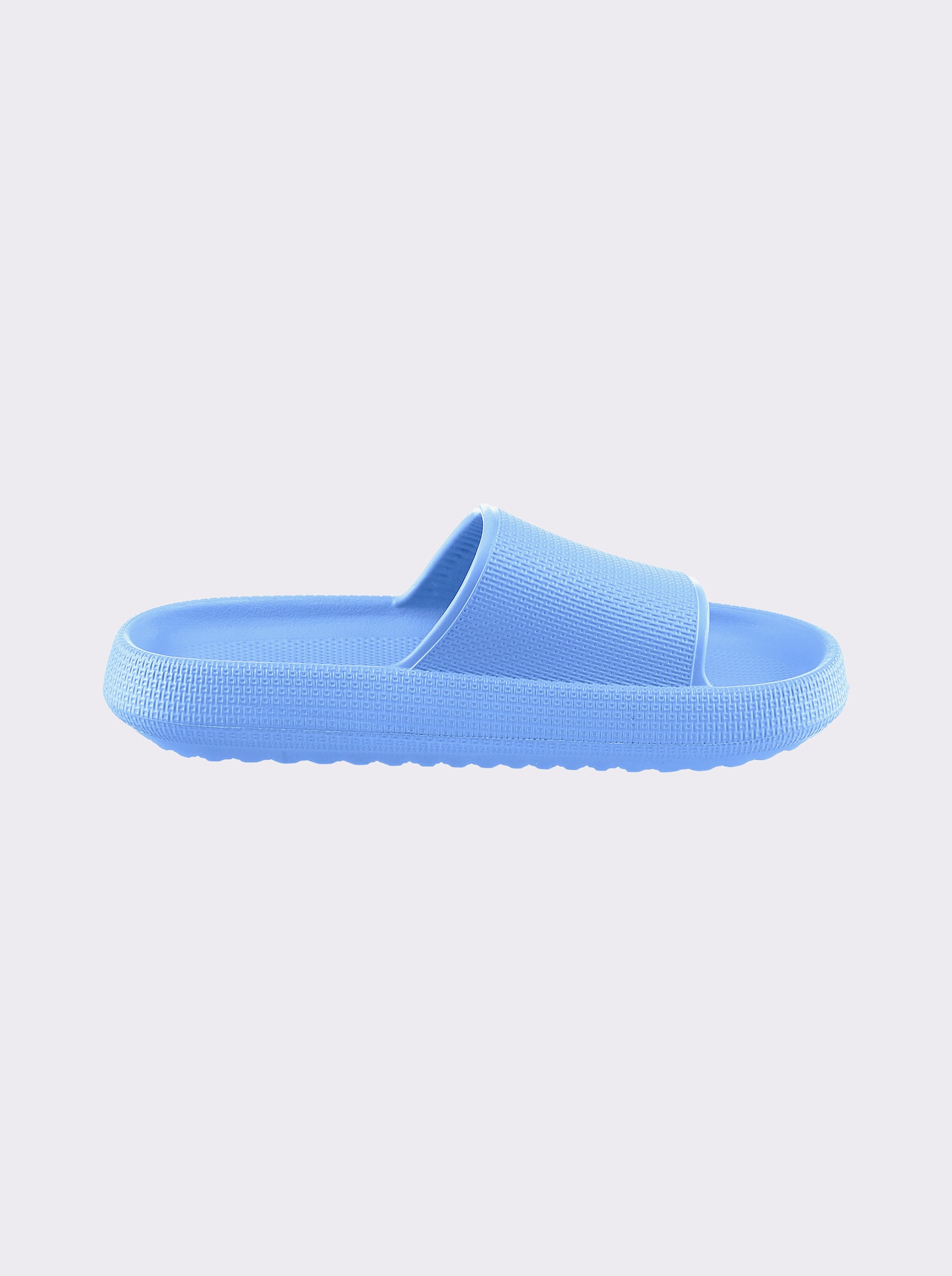 Fashy Badepantolette aus flexiblem Material - eisblau