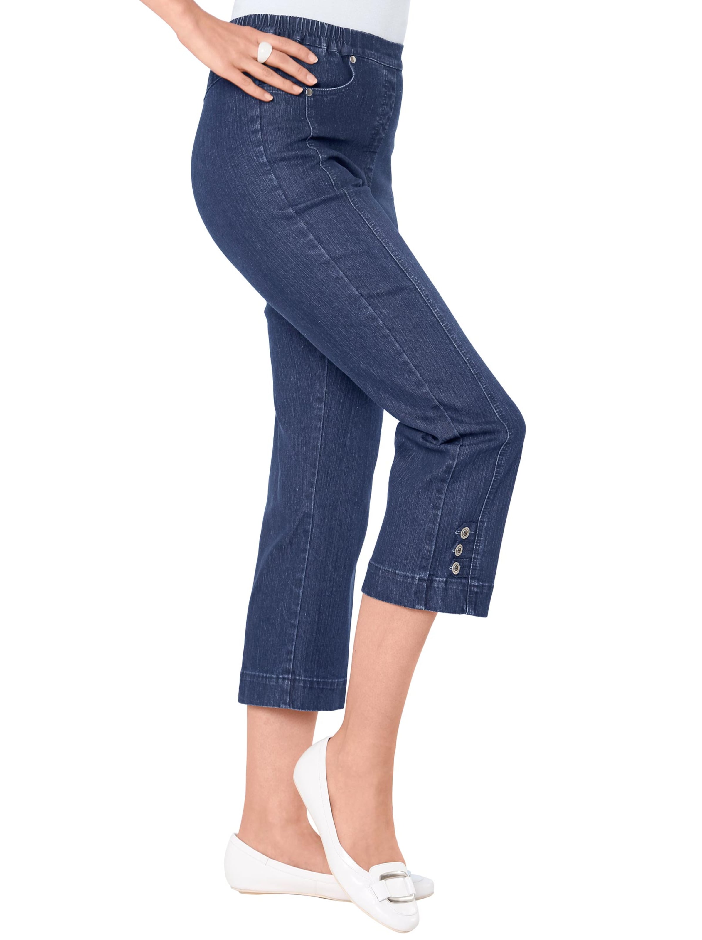 7/8-Jeans - blue-stone-washed