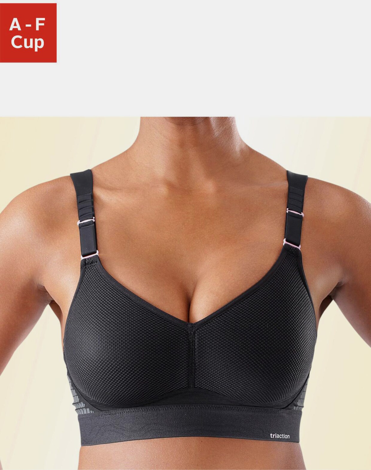 triaction by Triumph Sport-BH - schwarz