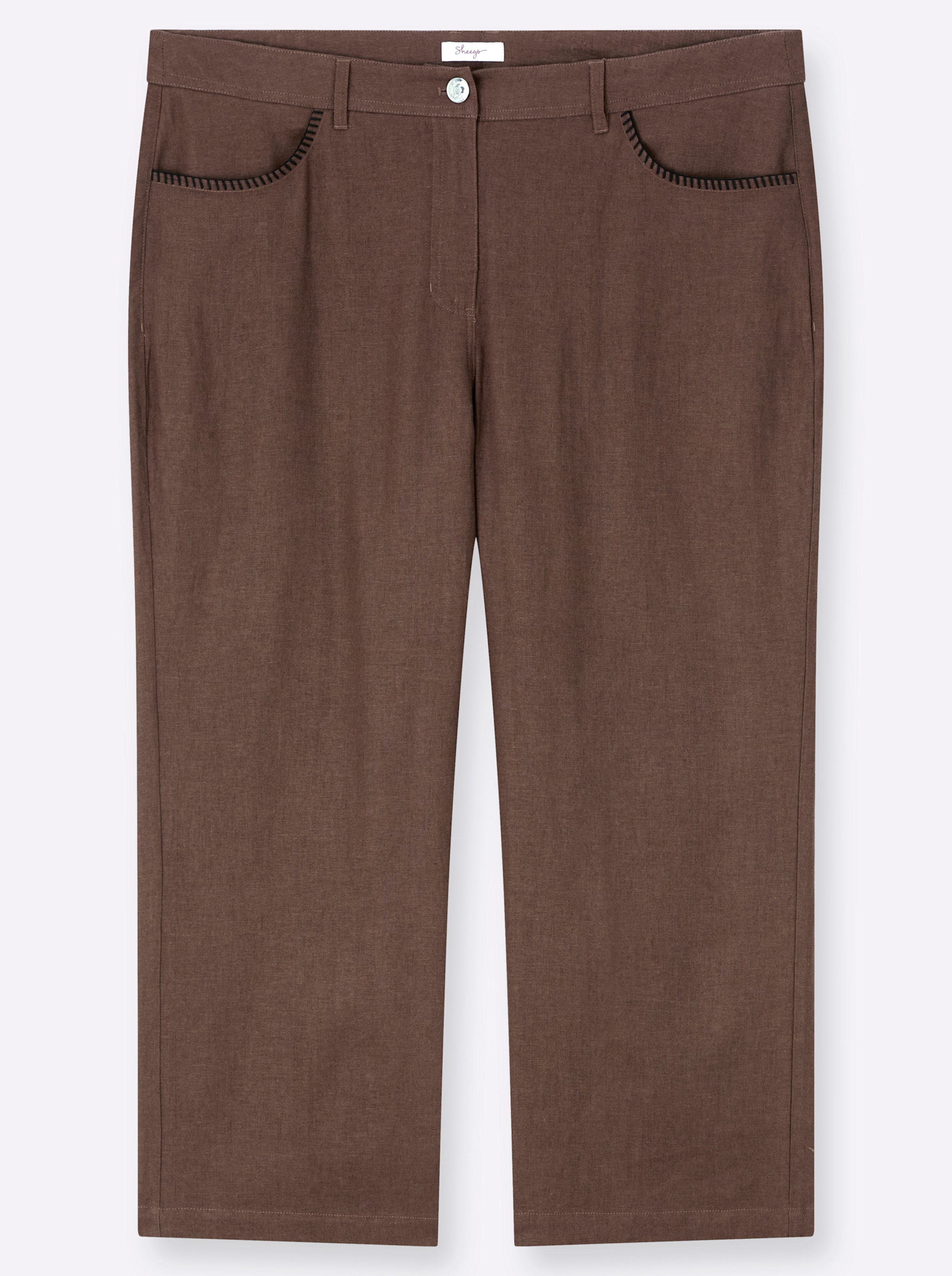 Leinen-Mix-Hose