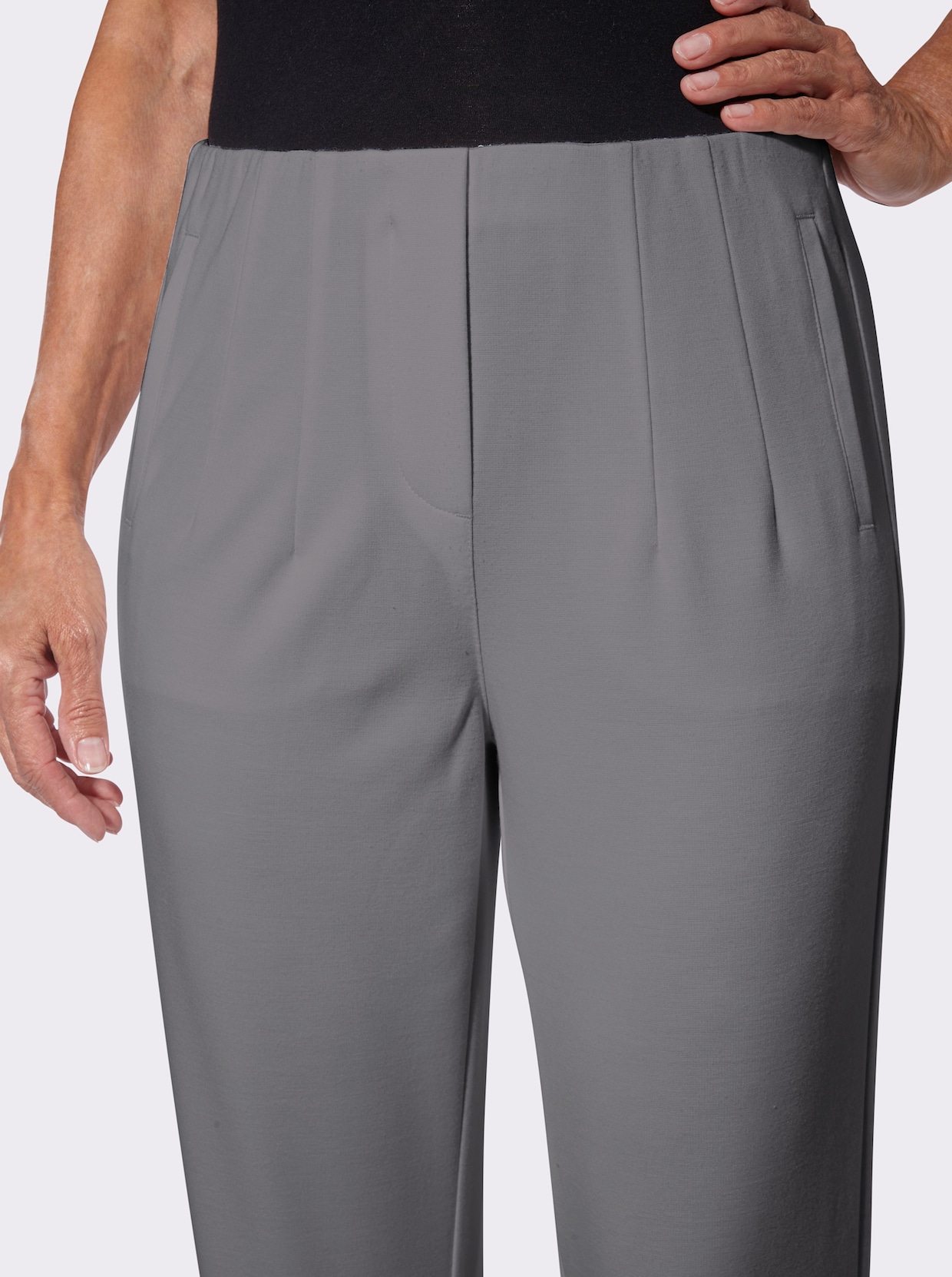 Jerseyhose - grau