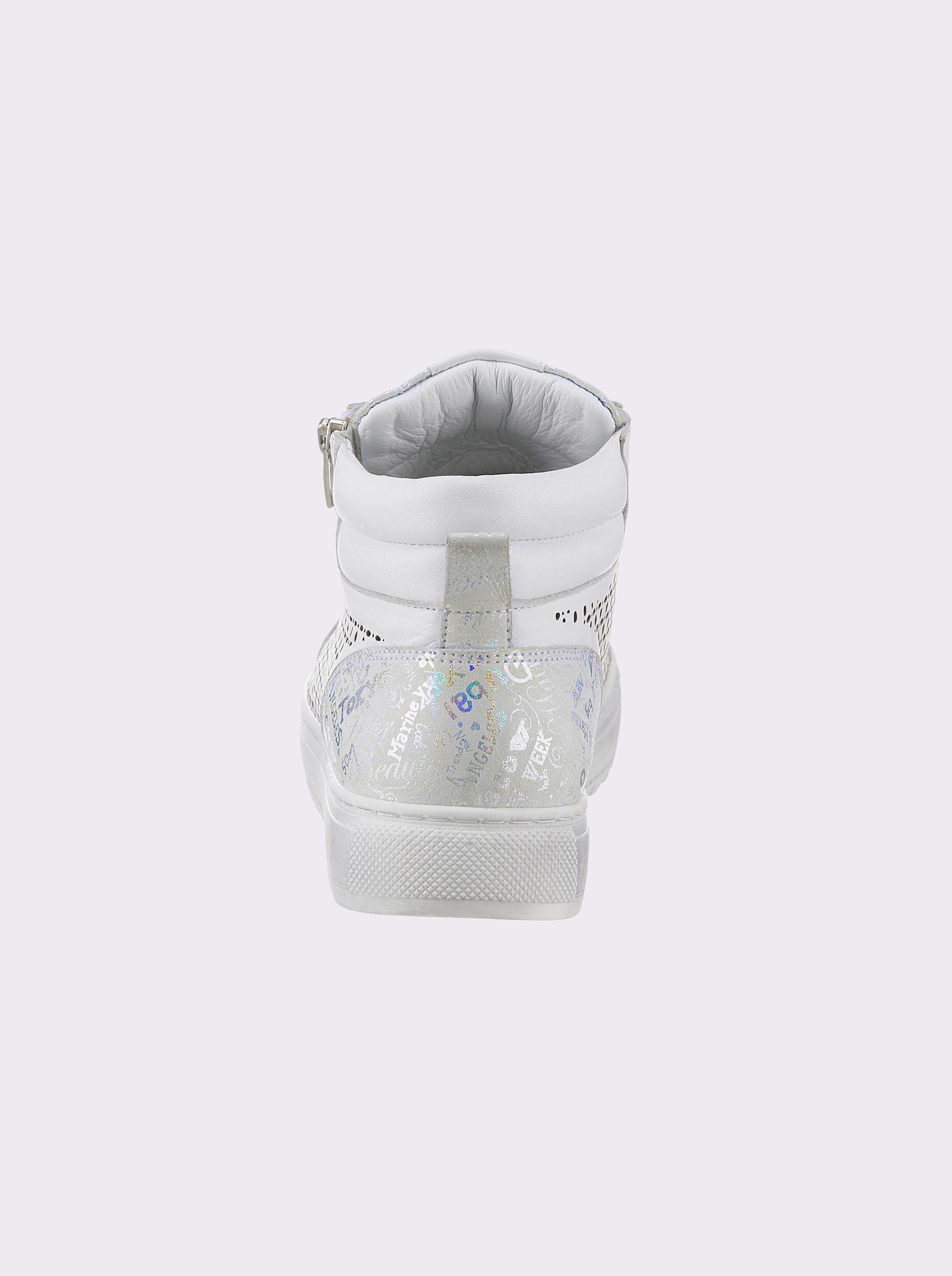 Gemini Ankleboots mit Wechselfußbett - weiß