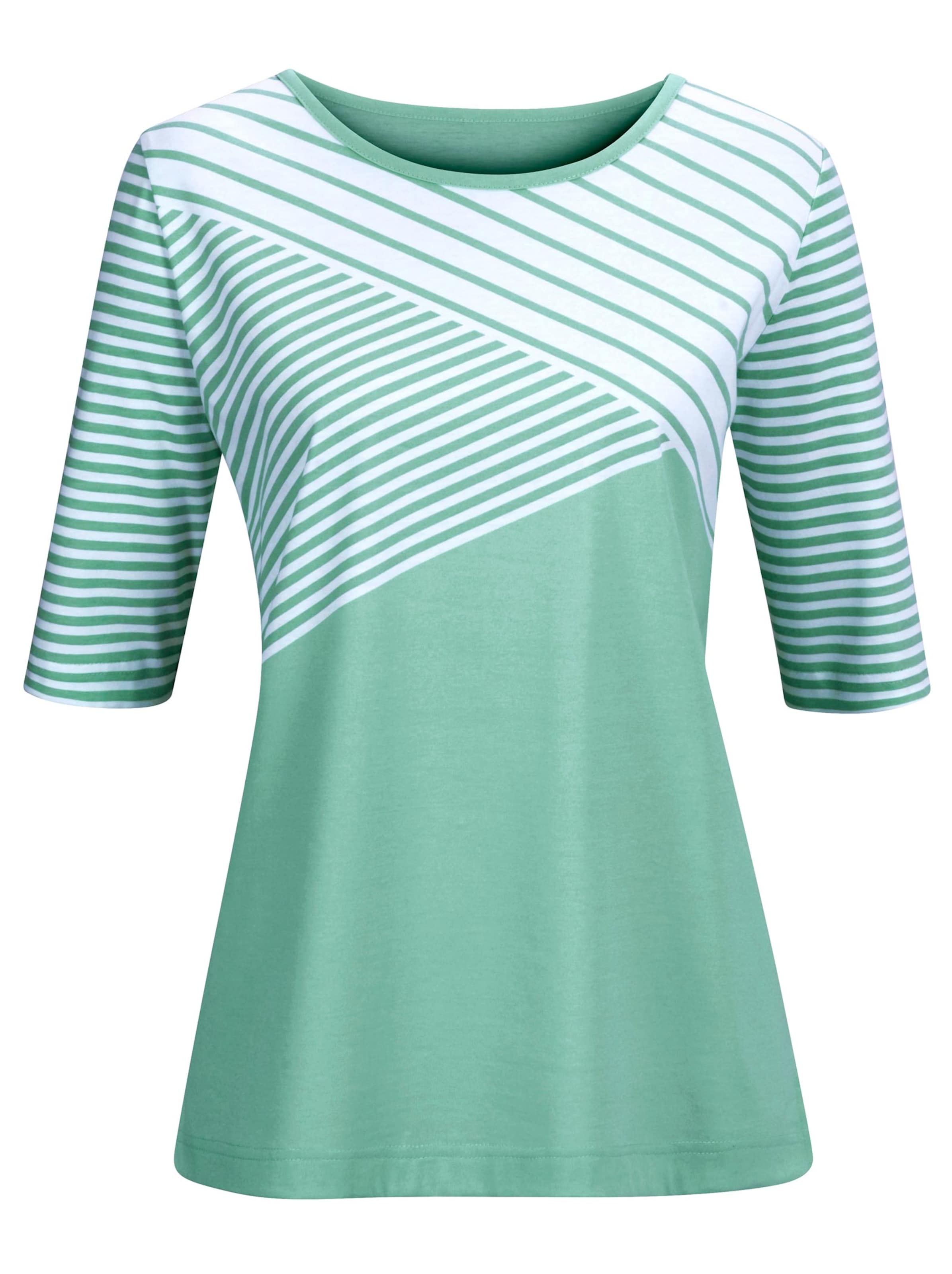 Shirt - grün-gemustert