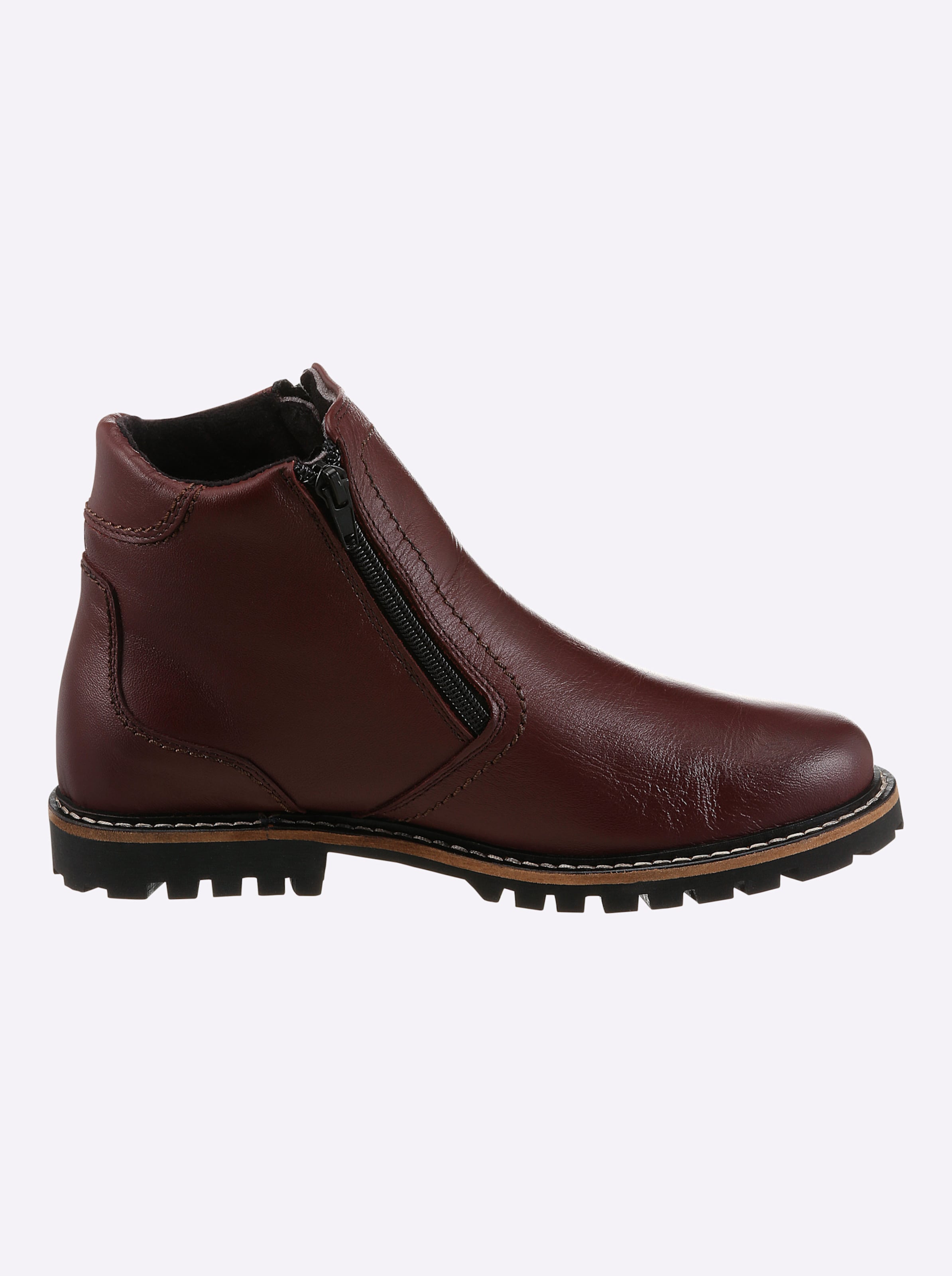 Heine Damen Bordeaux Stiefelette - Bild 2