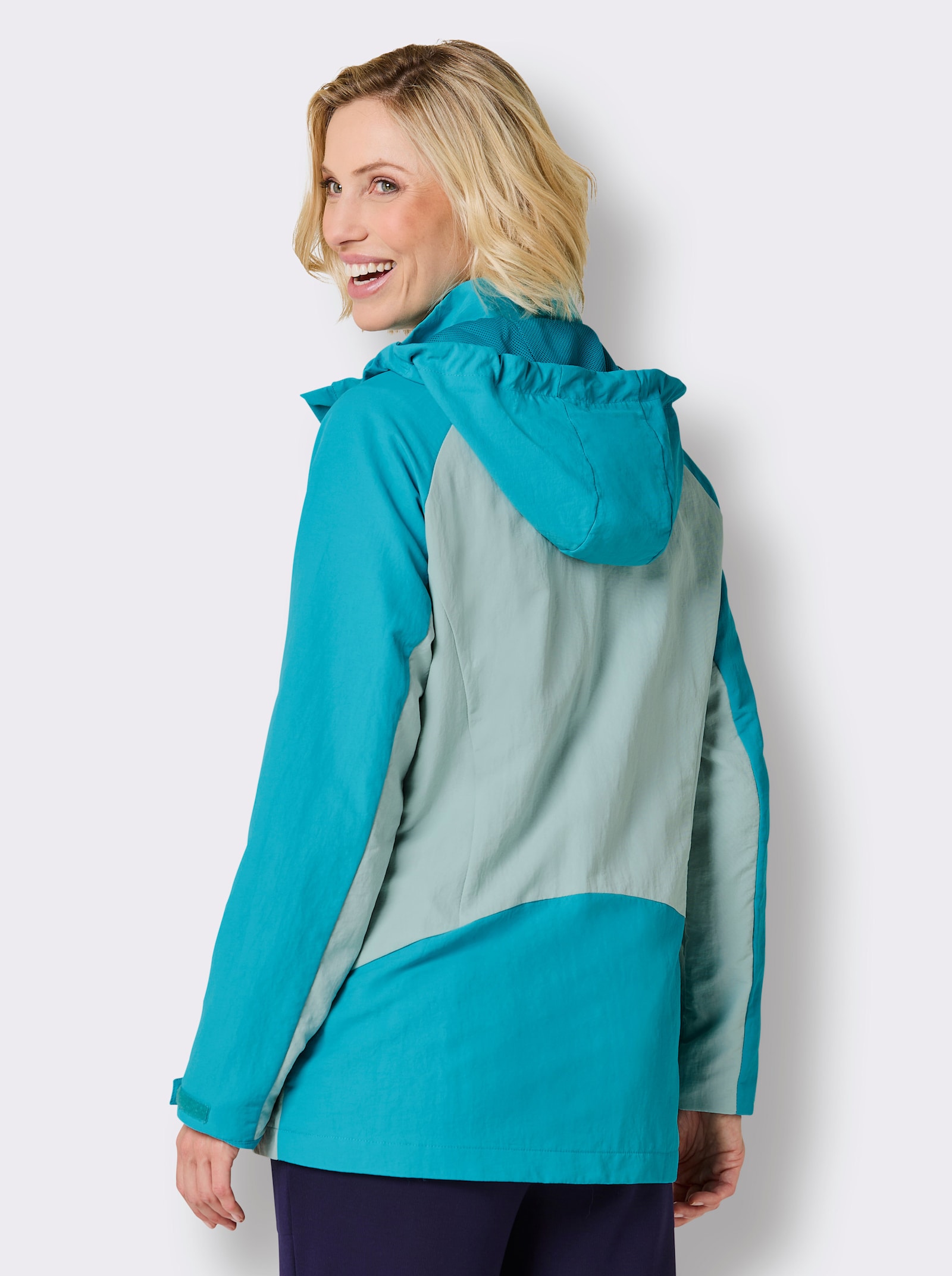 Catamaran Sports Funktionsjacke mit 1 Reissverschluss-Innentasche - kalkmint-türkis