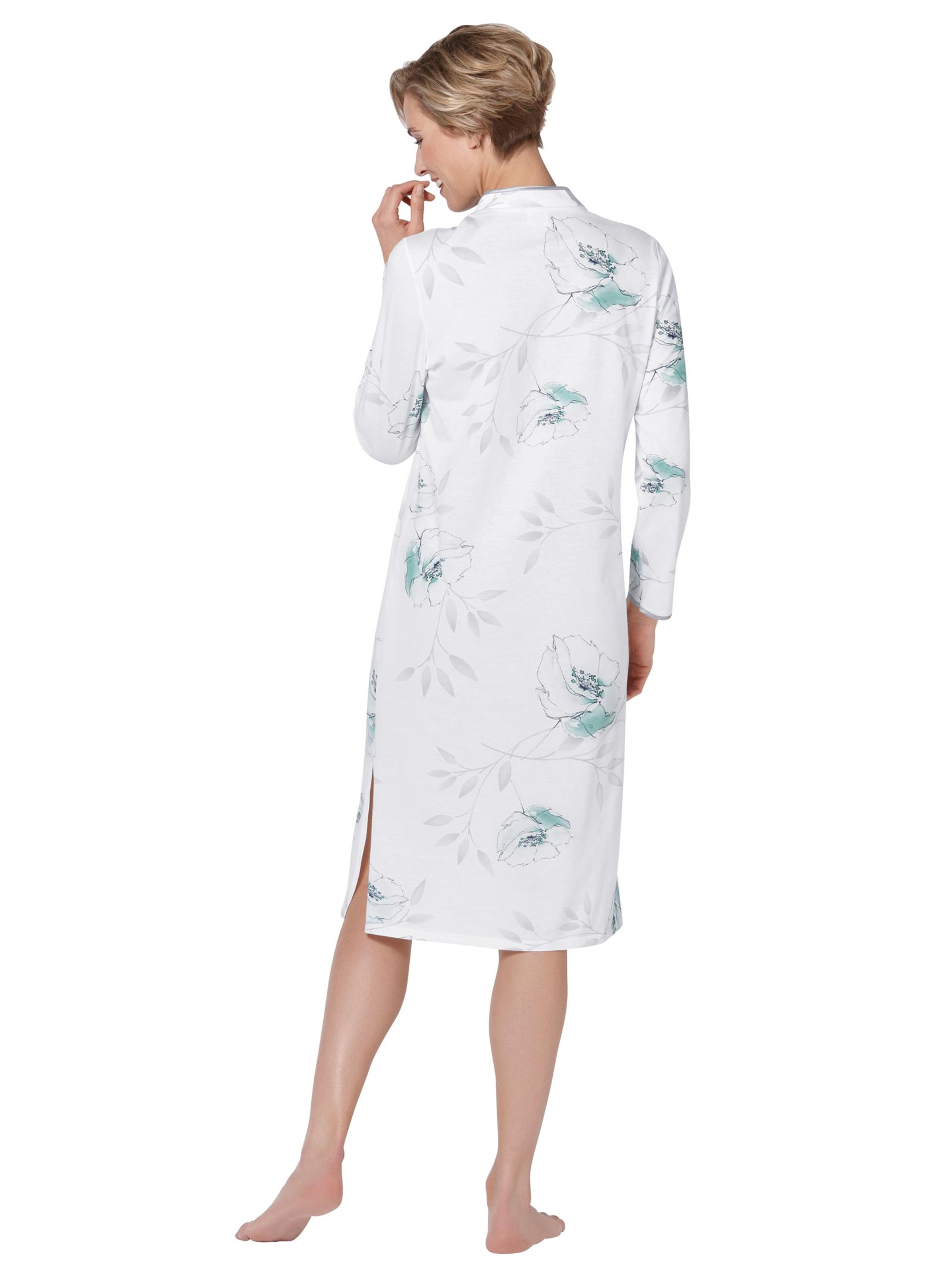 Arabella Nachthemd - ecru-mint