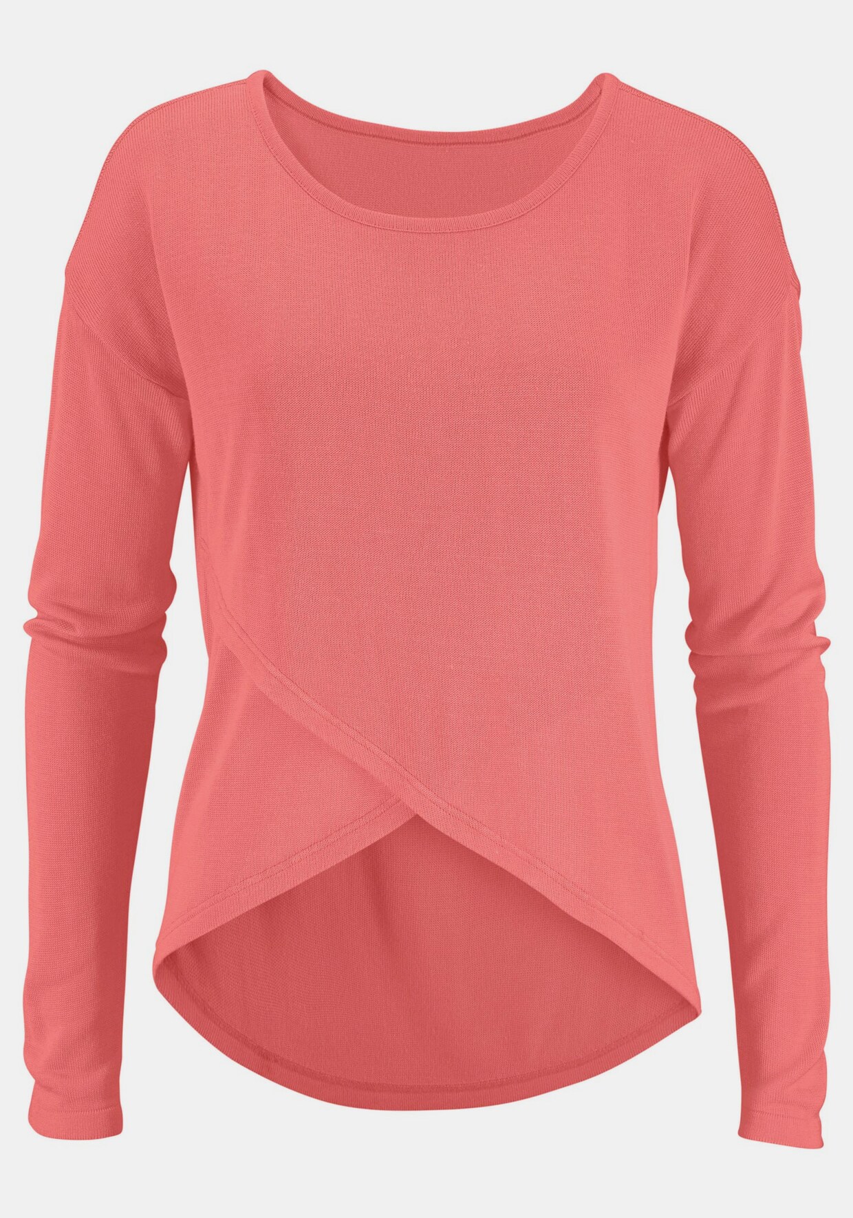 LASCANA Strickpullover - koralle