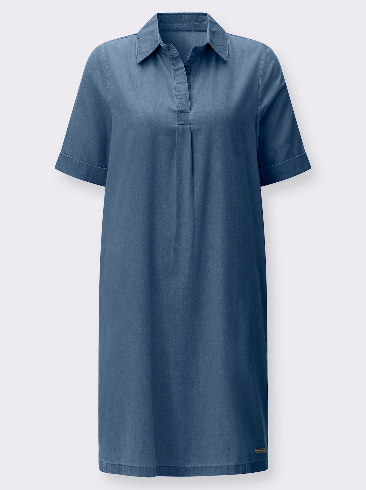Jeanskleid - blue-stone-washed
