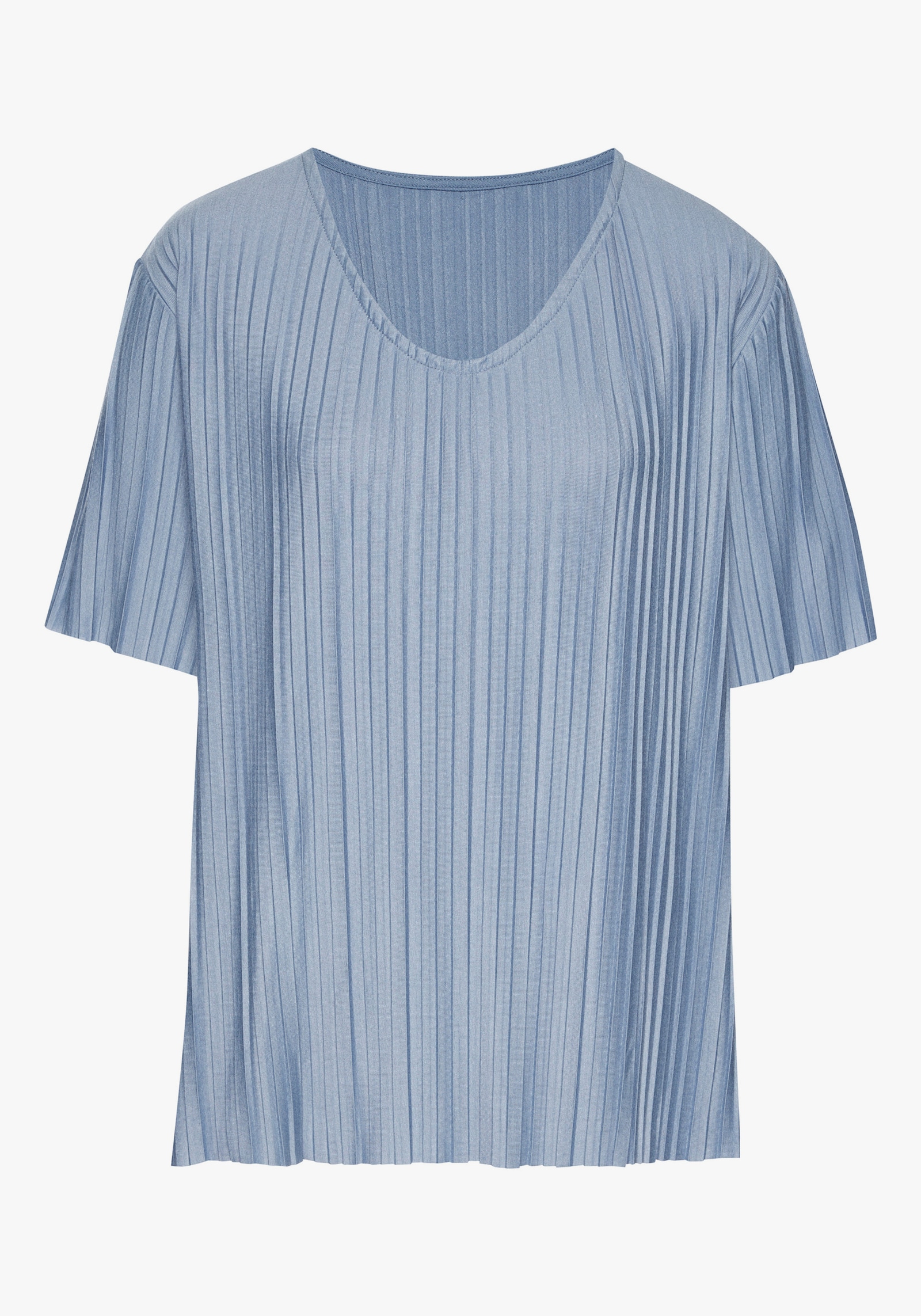 LASCANA Plisseeshirt - himmelblau
