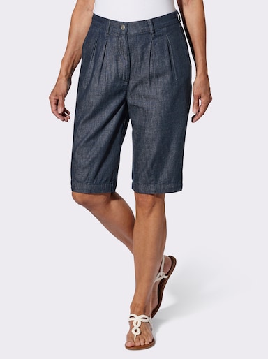 Jeansbermudas - dark blue