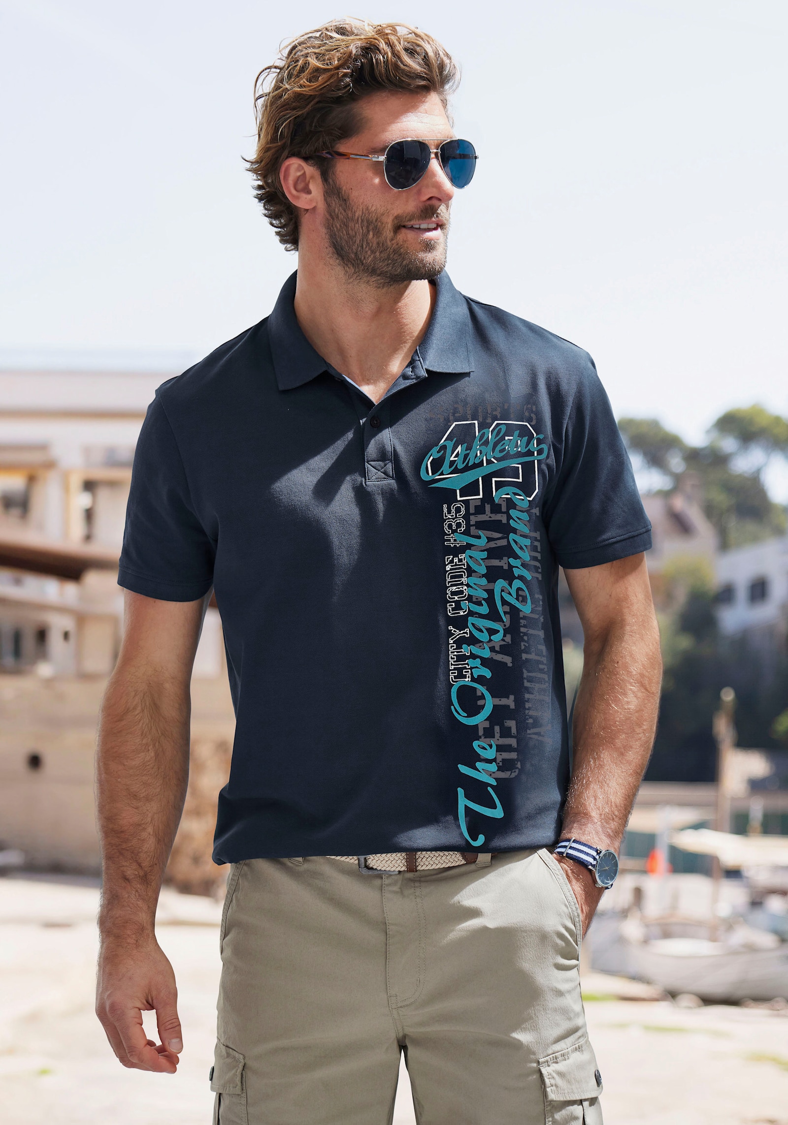 John Devin Poloshirt - navy