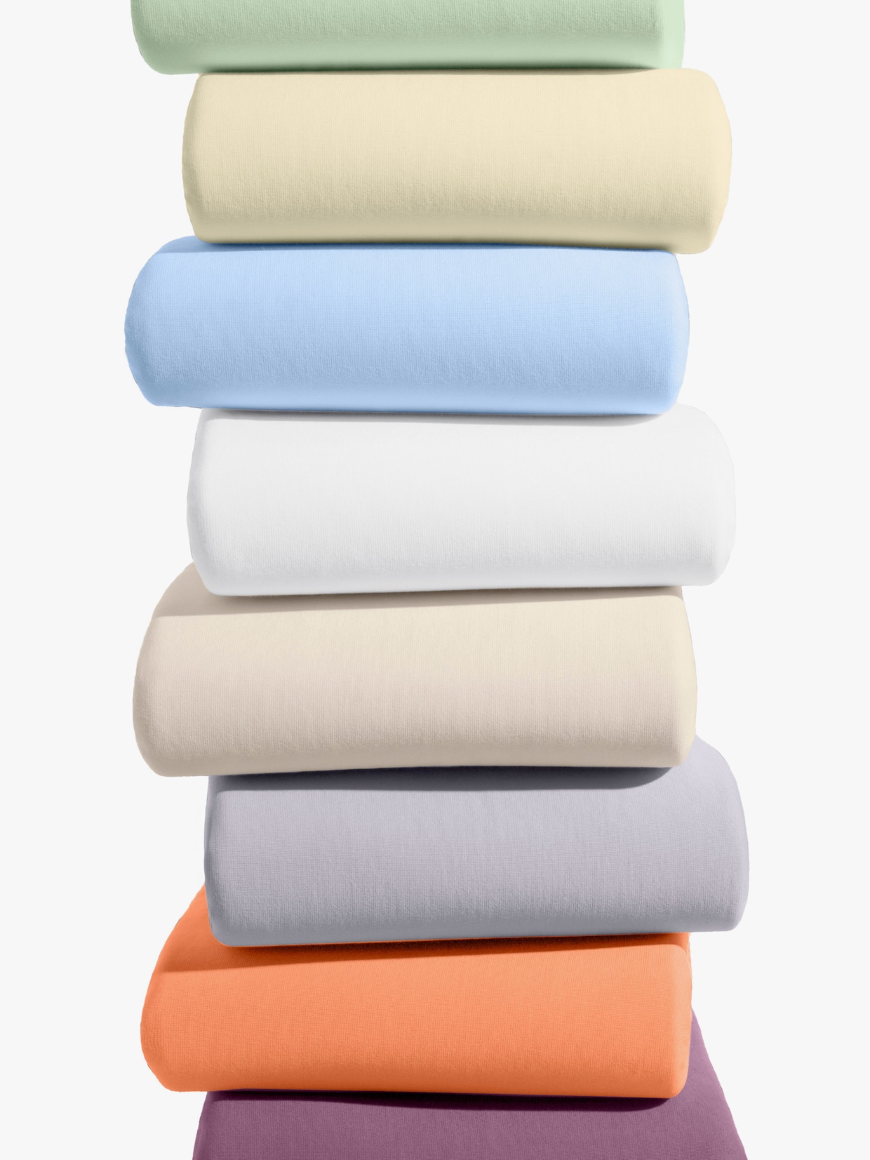 Estella Spannbetttuch - steingrau