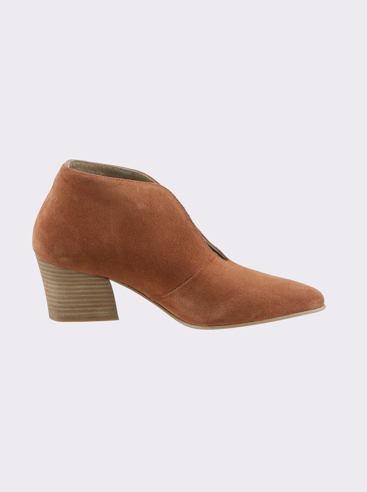 heine Hoogfrontpumps - cognac