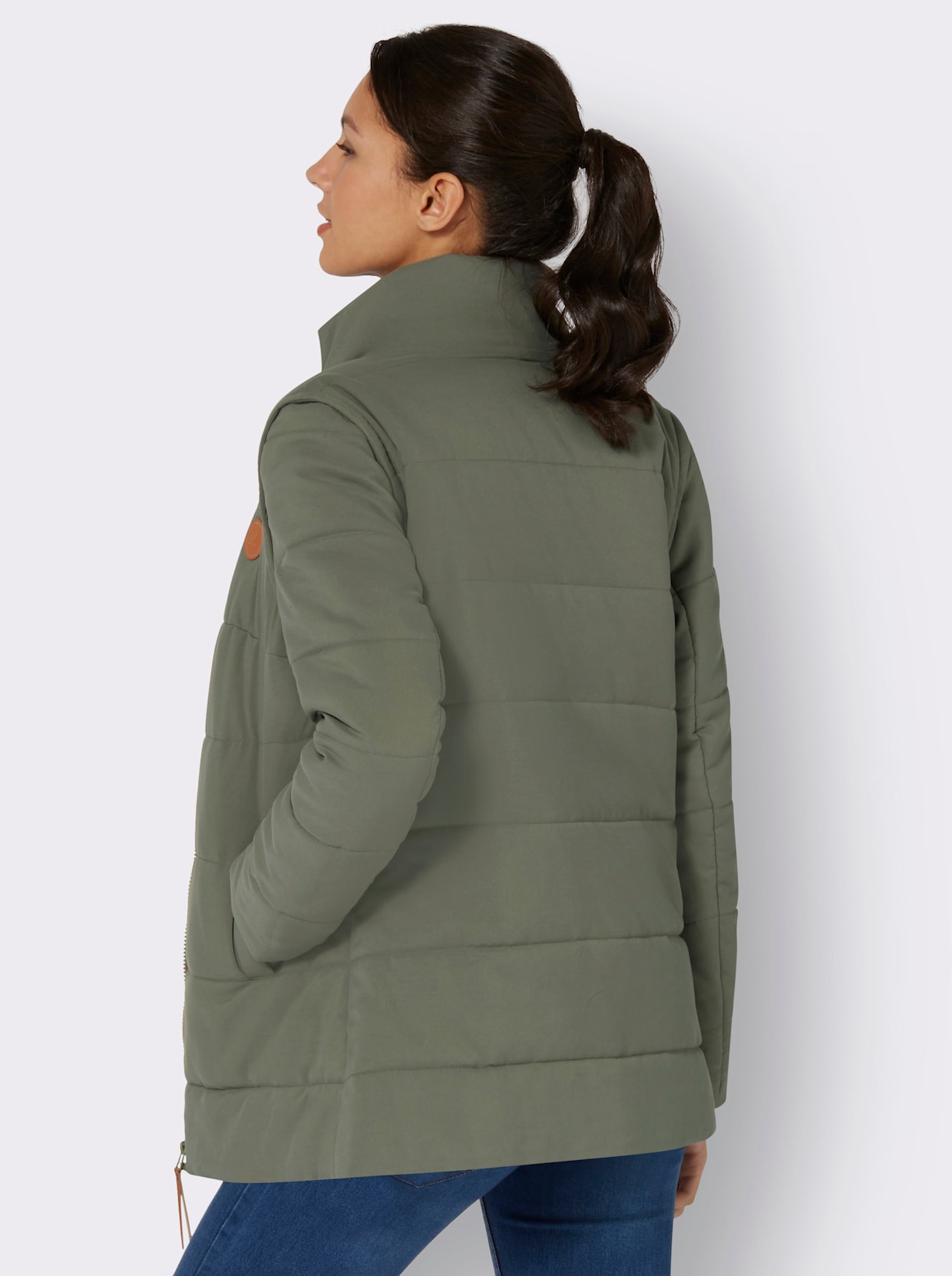 2-in-1-Jacke - khaki