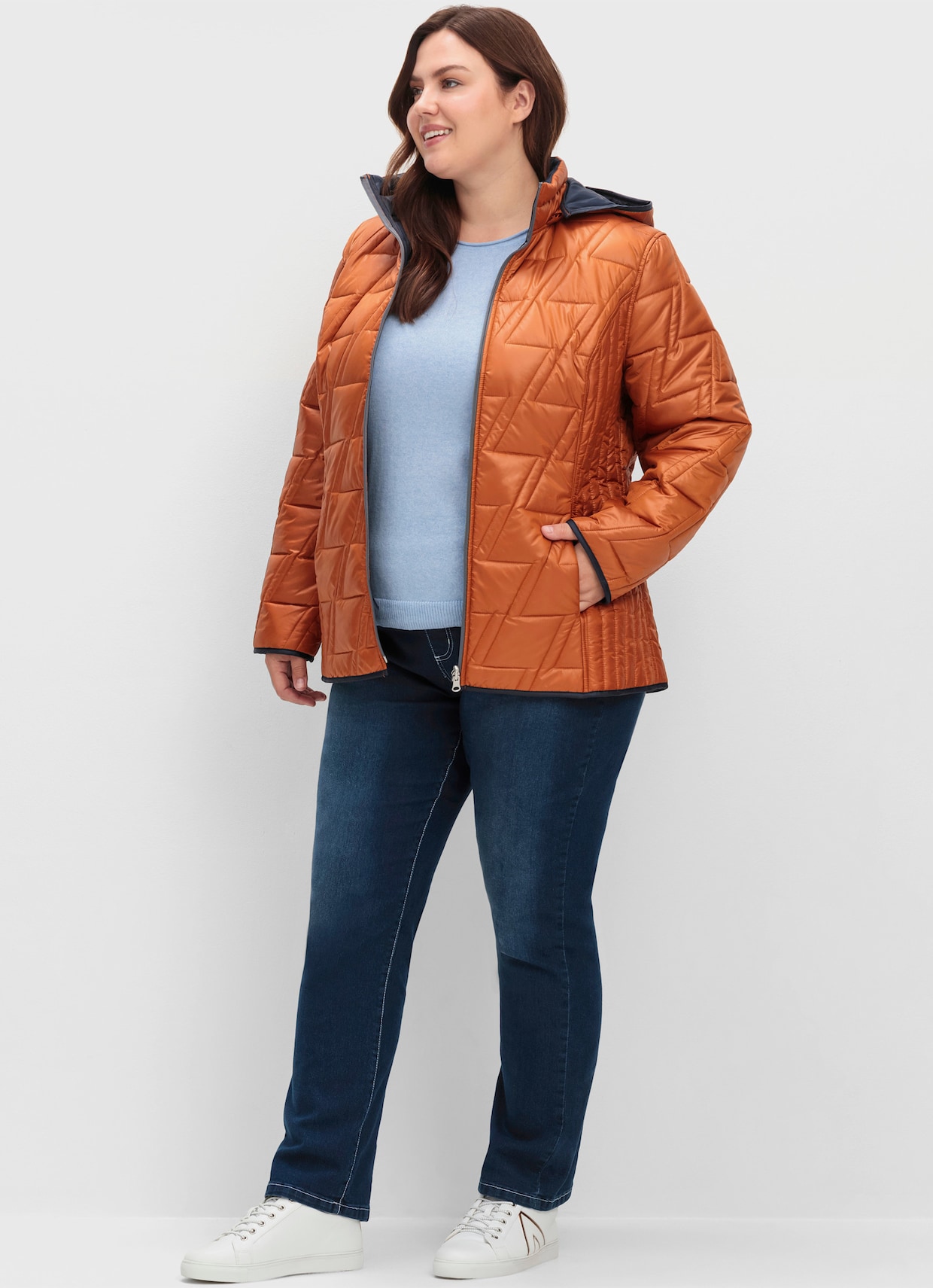 Wendejacke - cognac