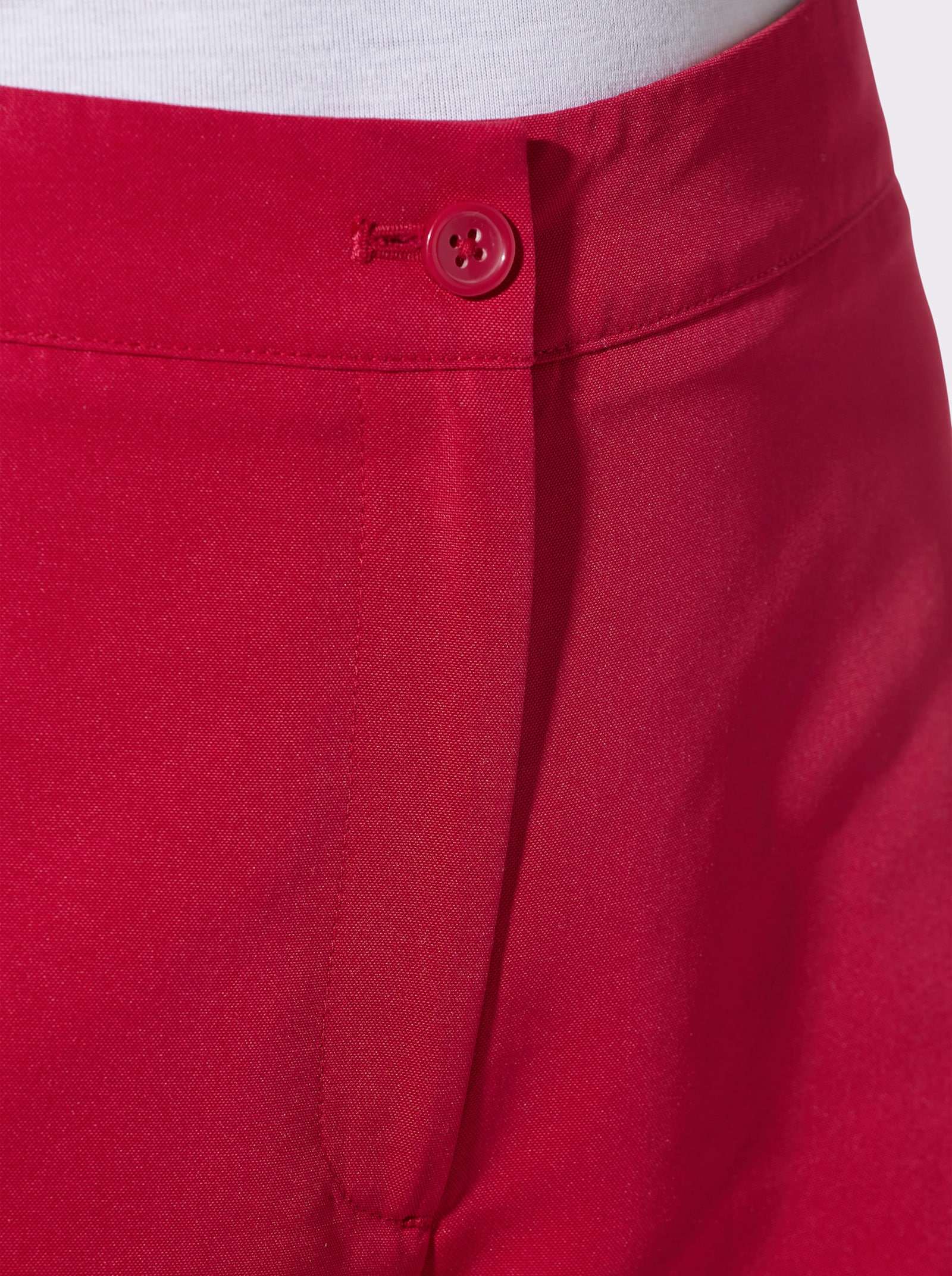 Hose mit weiten Beinen - rot