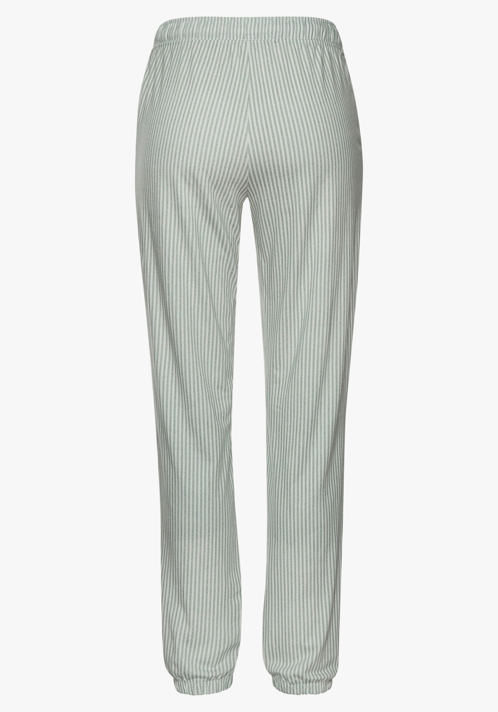 s.Oliver Bas de pyjama - vert à rayures