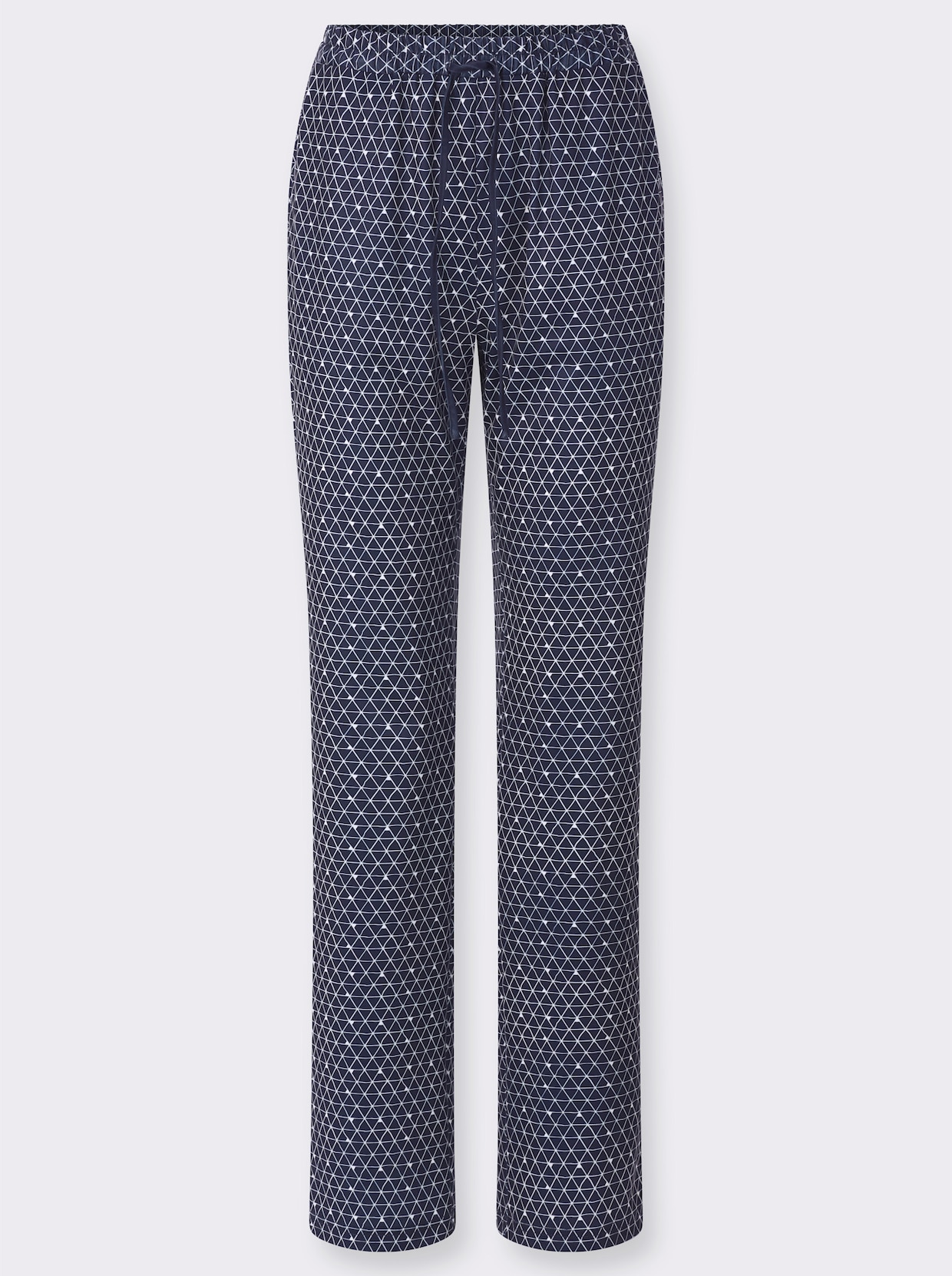 Jerseyhose - marine-bedruckt