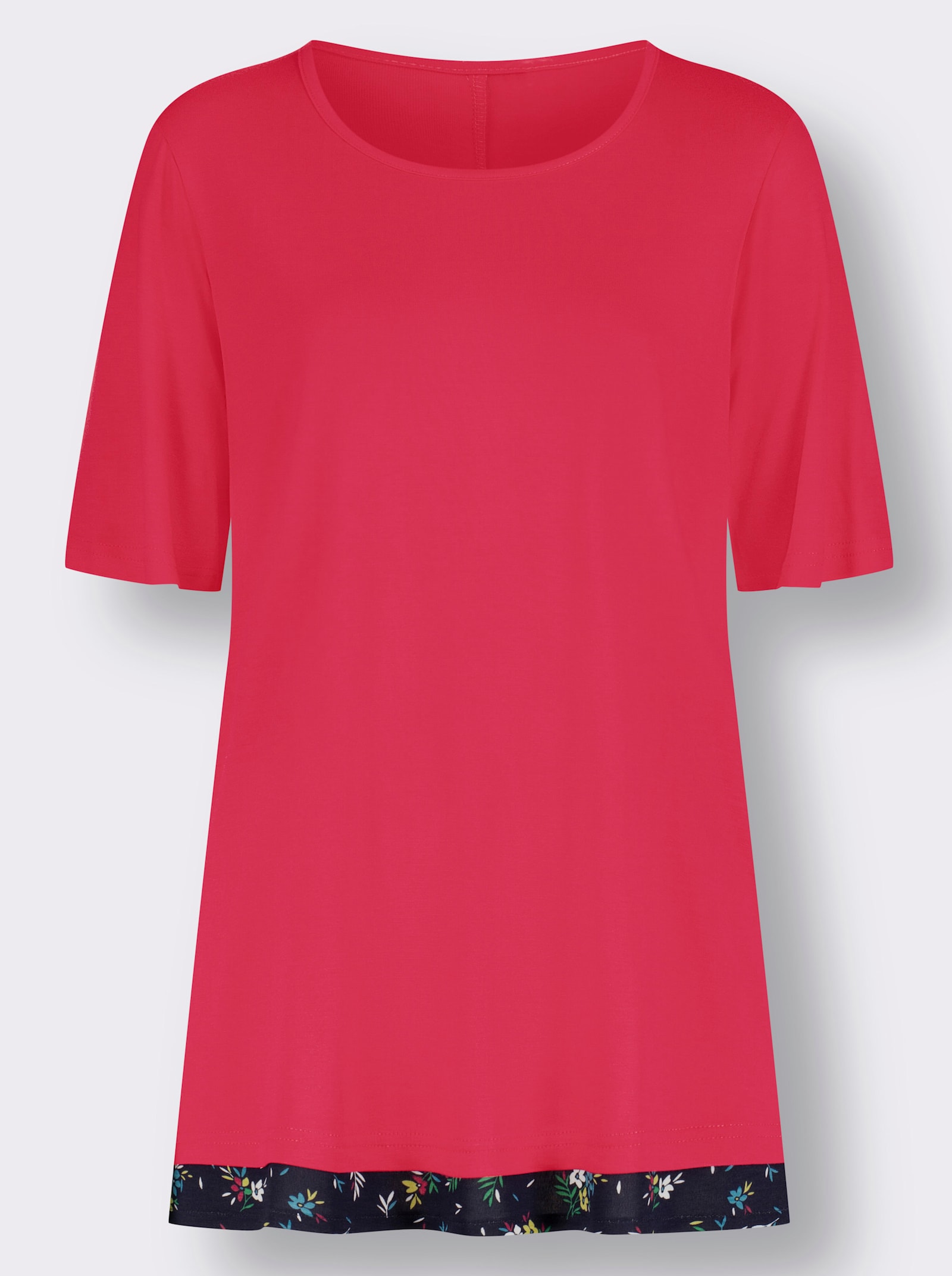 2-in-1-Shirt im Lagen-Look - pink