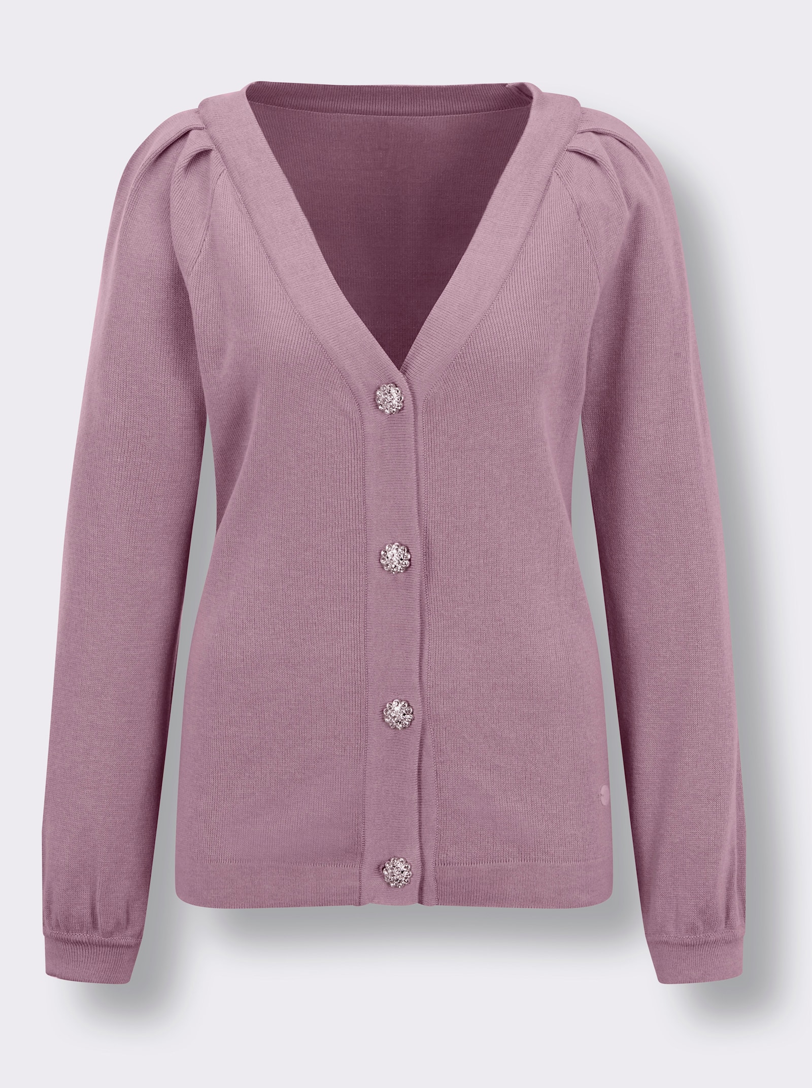 CREATION L PREMIUM Strickjacke - mauve