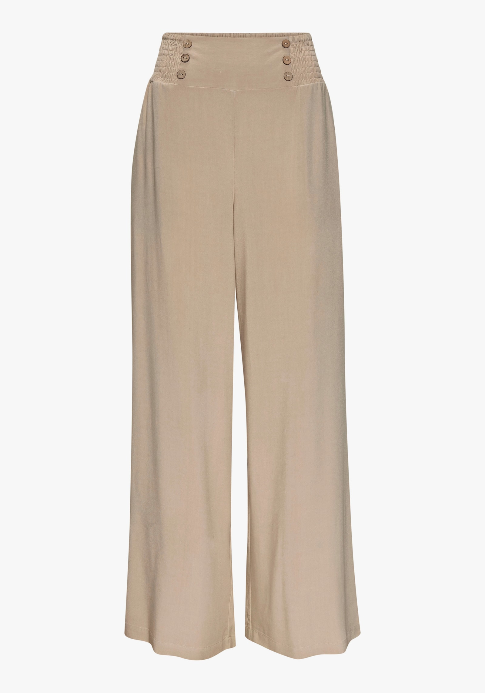 LASCANA palazzo-broek - zand
