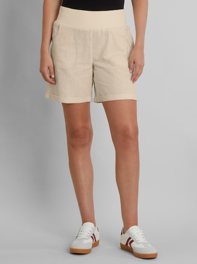 heine Shorts mit Leinen - sand