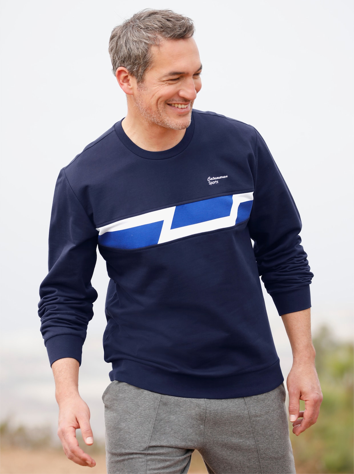 Catamaran Sports Sweatshirt - marine