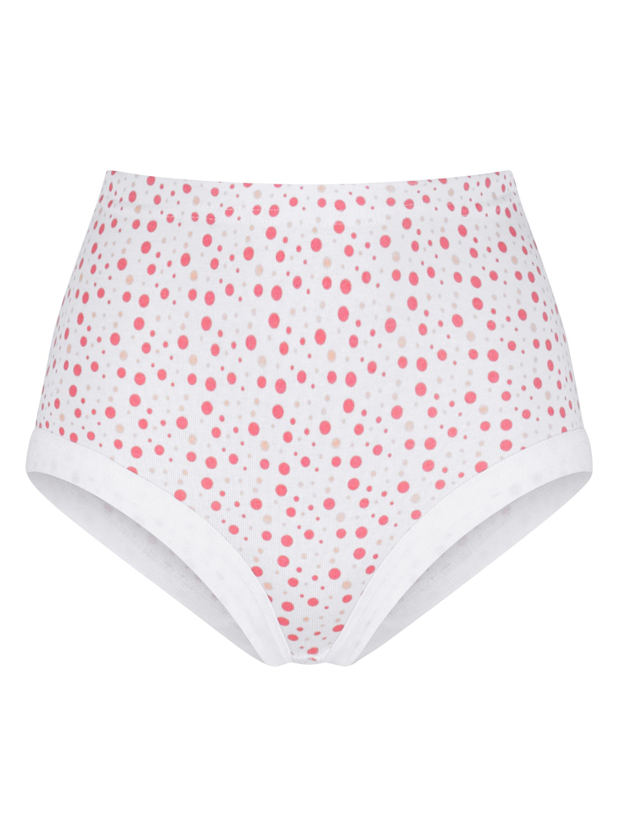 wäschepur Taillenslip - weiß-bedruckt