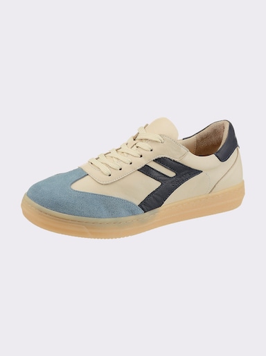 Andrea Conti Sneaker - creme-blau