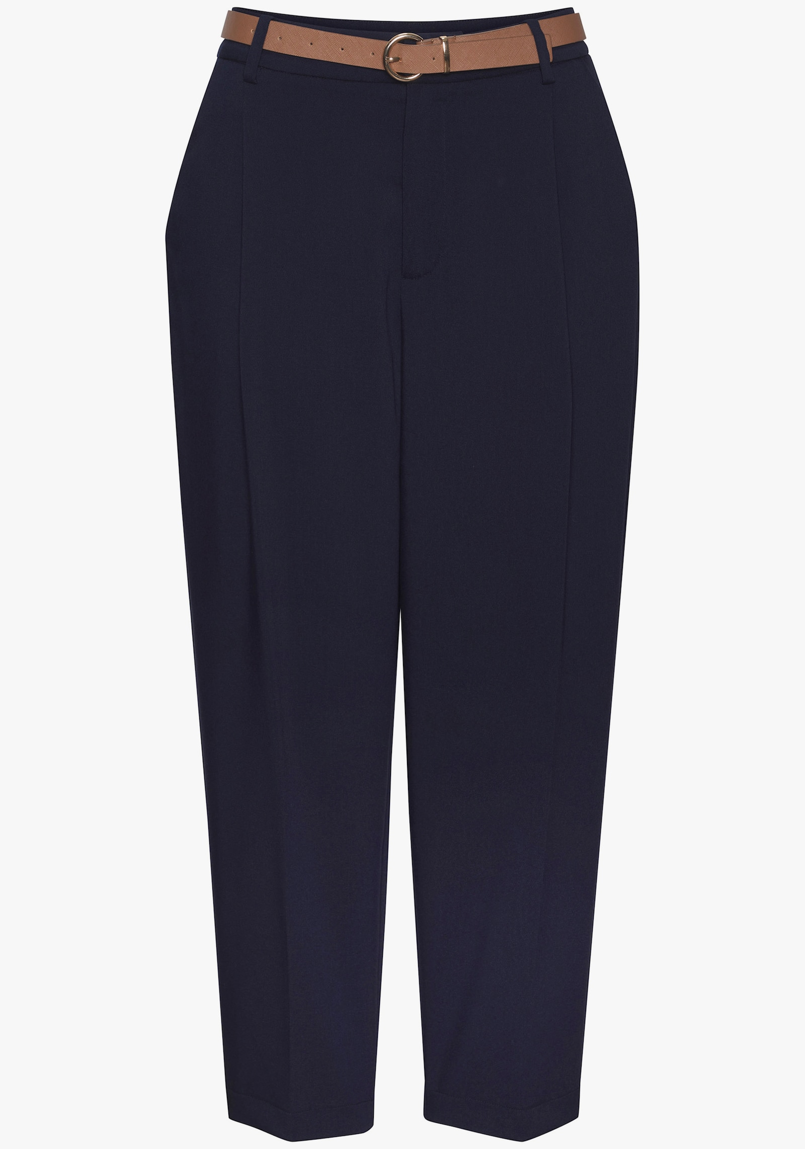 LASCANA Bundfaltenhose - marine