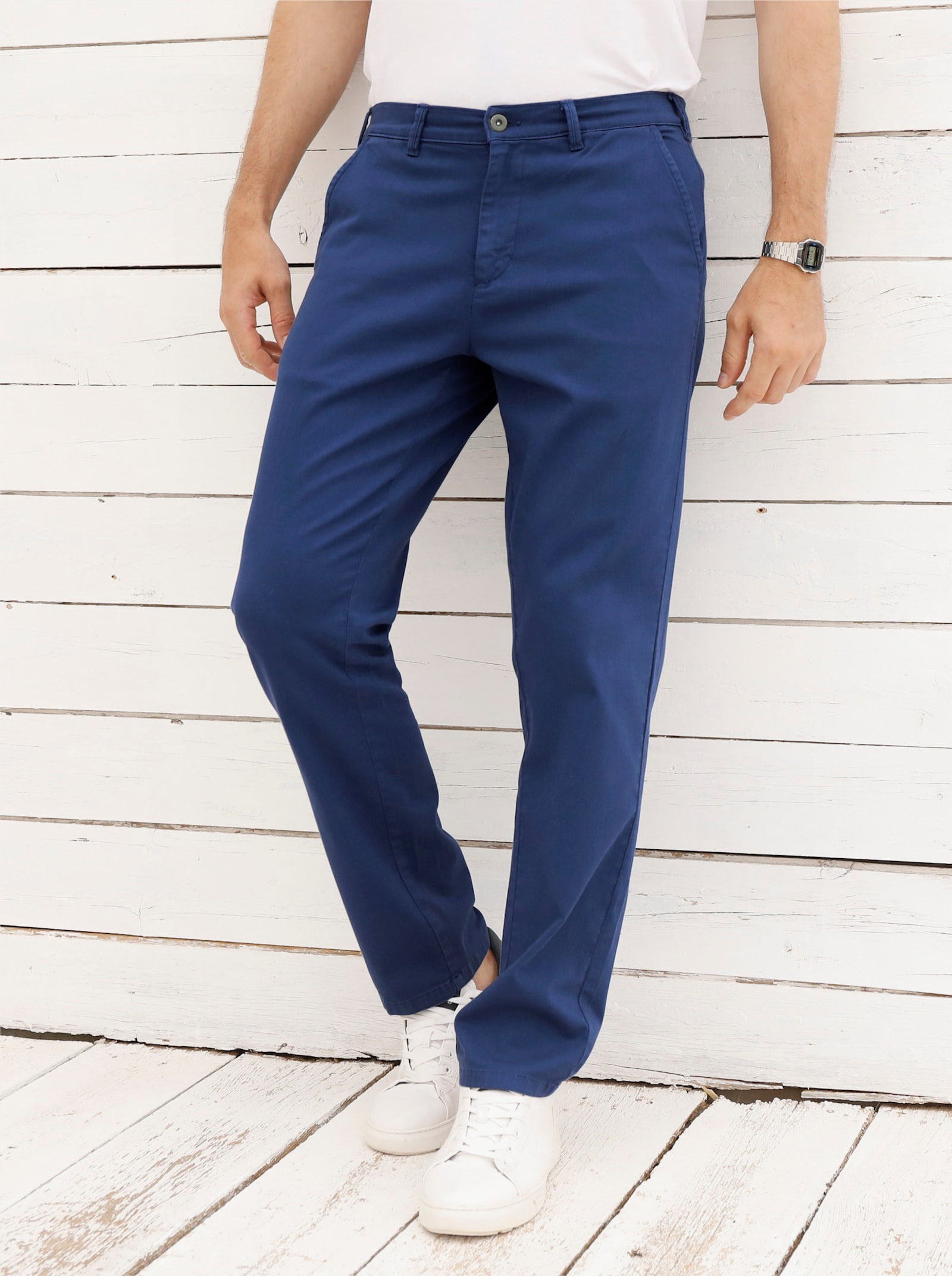 Catamaran Chinohose mit 2 eingearbeiteten Gesäßtaschen - dunkelblau