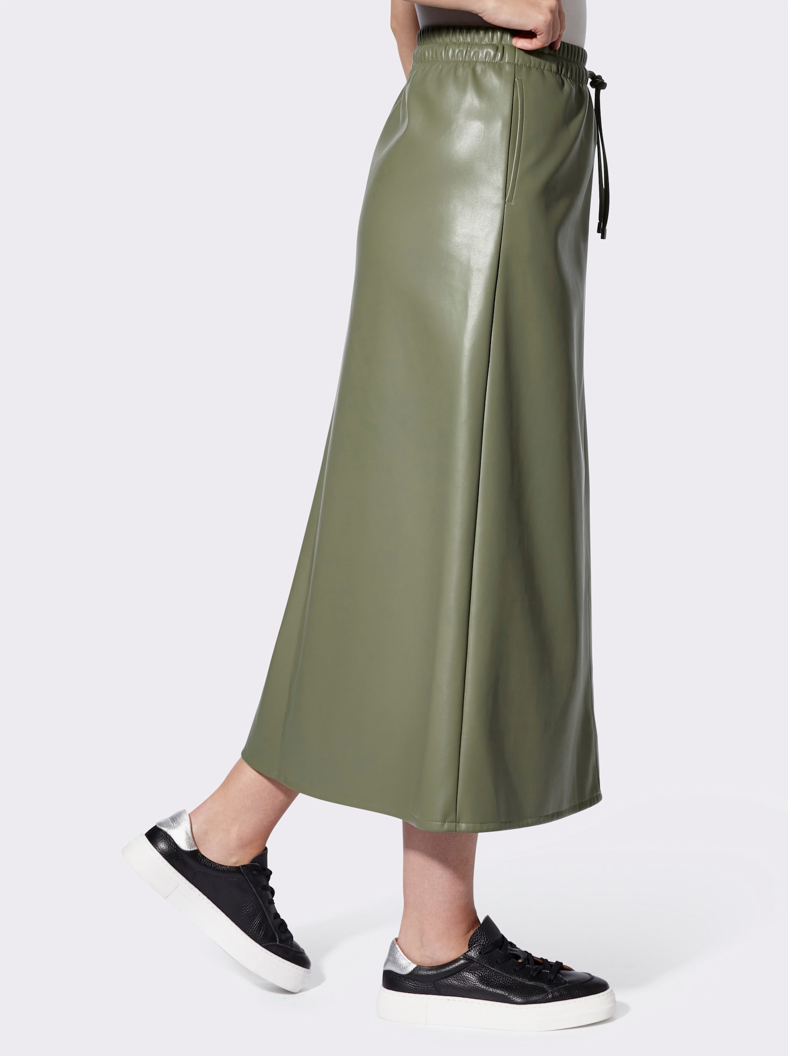 heine Maxirock Mit Rundum-Dehnbund - khaki