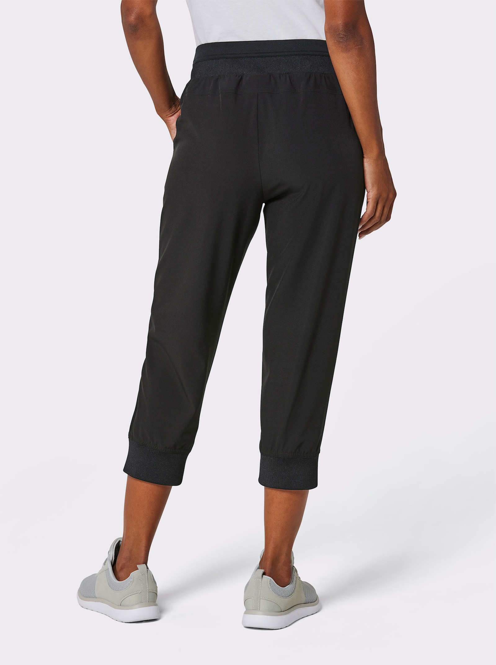 Catamaran Sports Funkčné nohavice, rebr.elastický pás - čierna