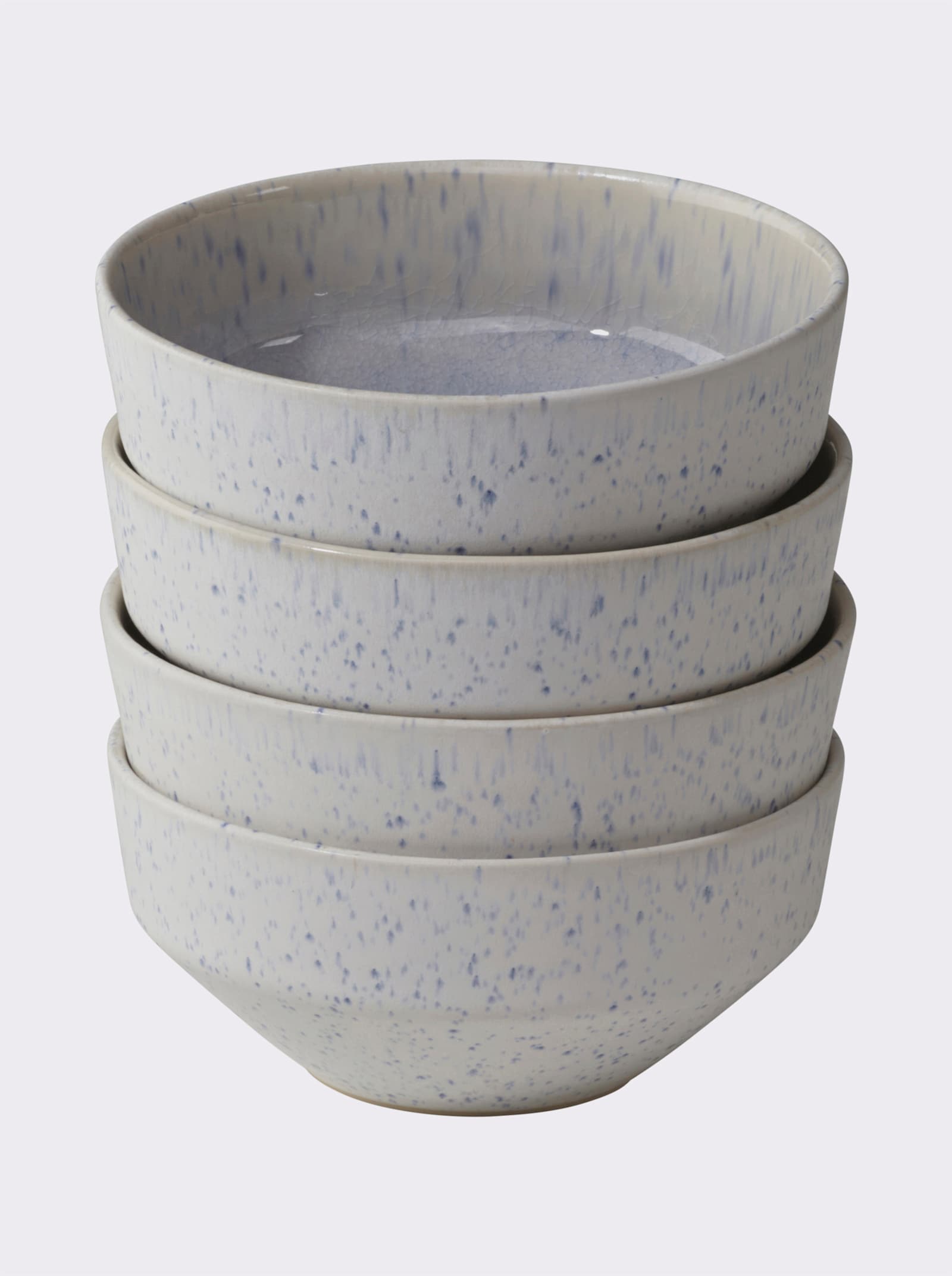 Impressionen Geschirrset - blau-ecru