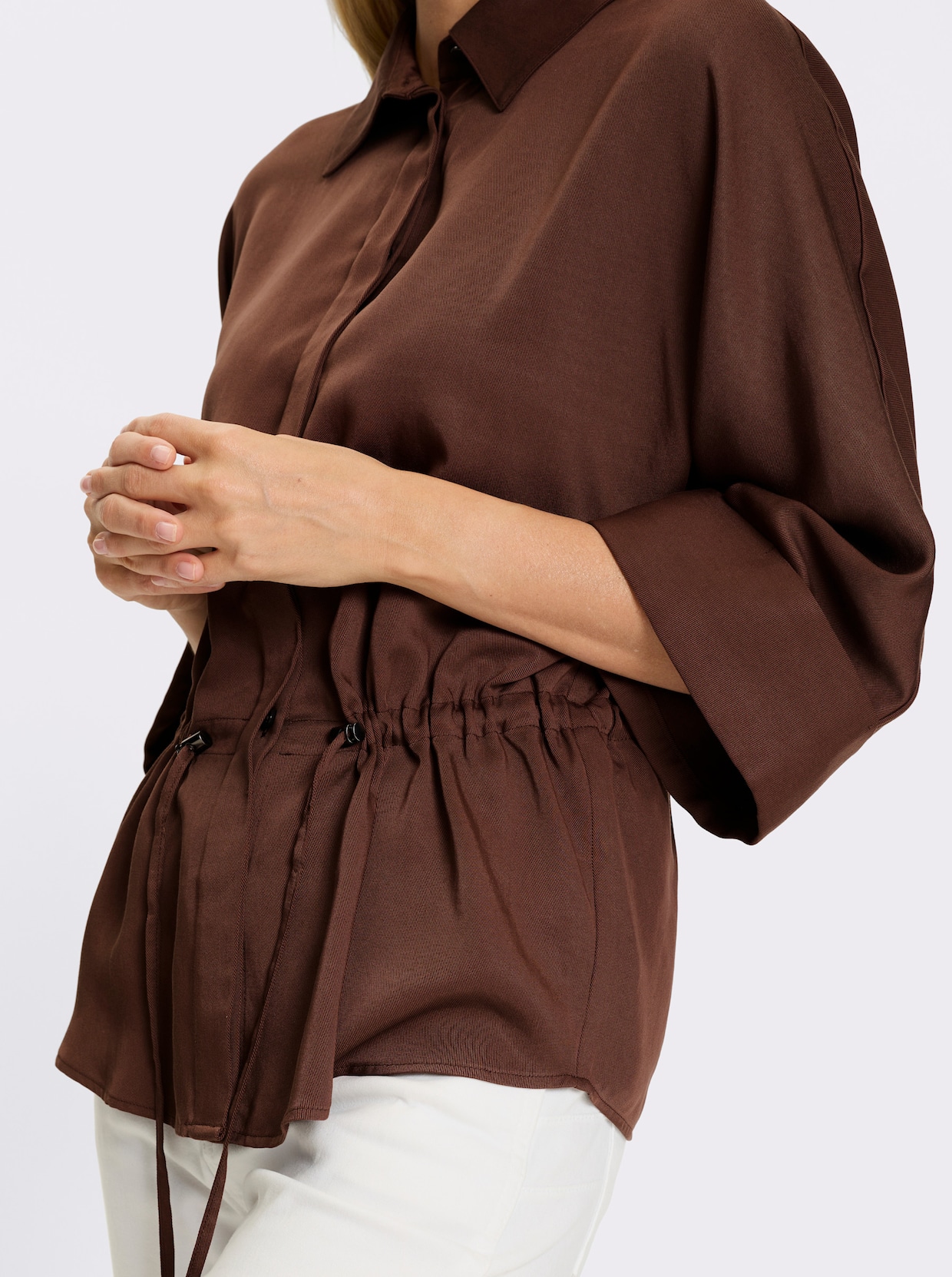 heine Hemdbluse - schoko
