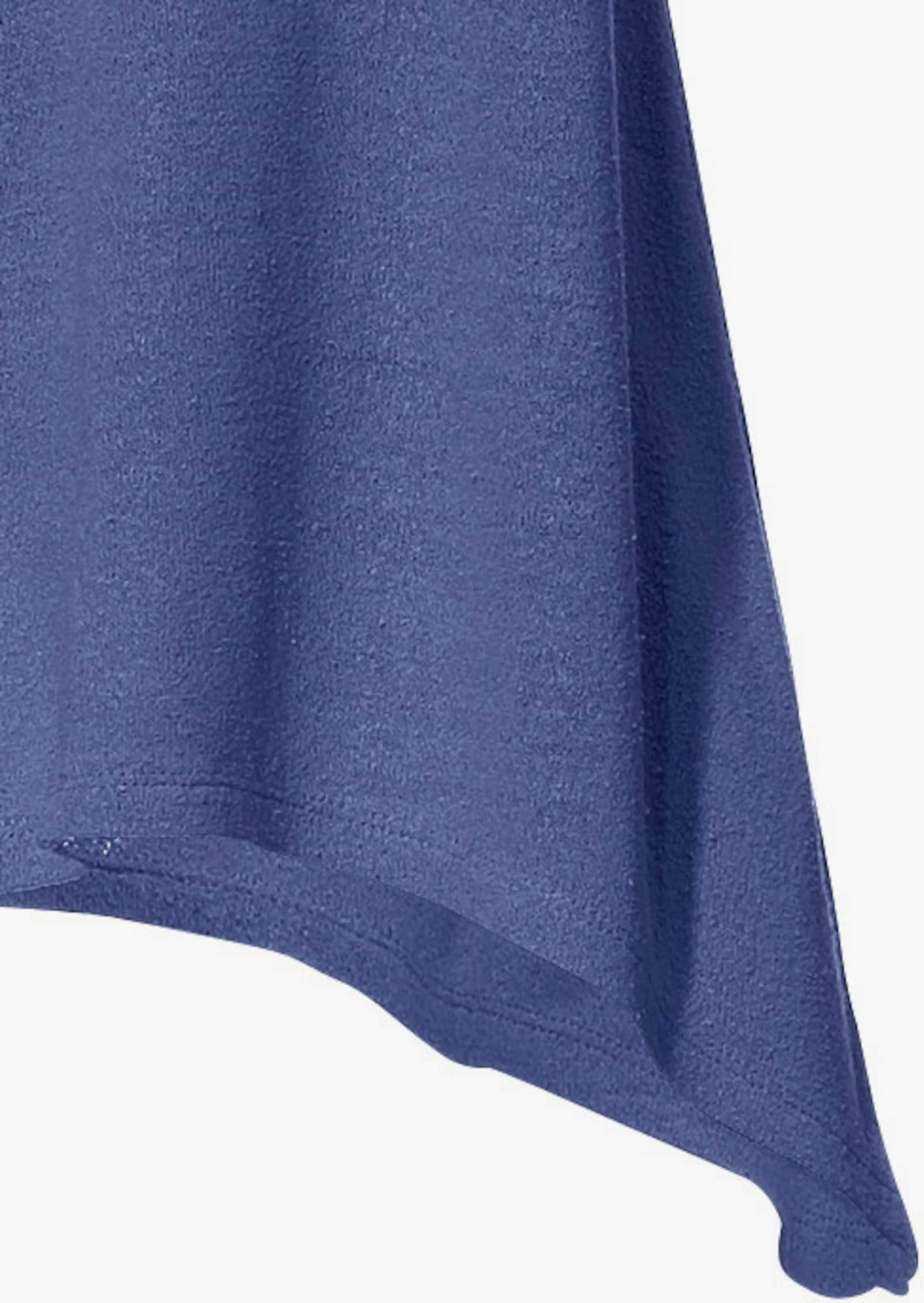 heine Longshirt aus Bourette-Seide - bleu