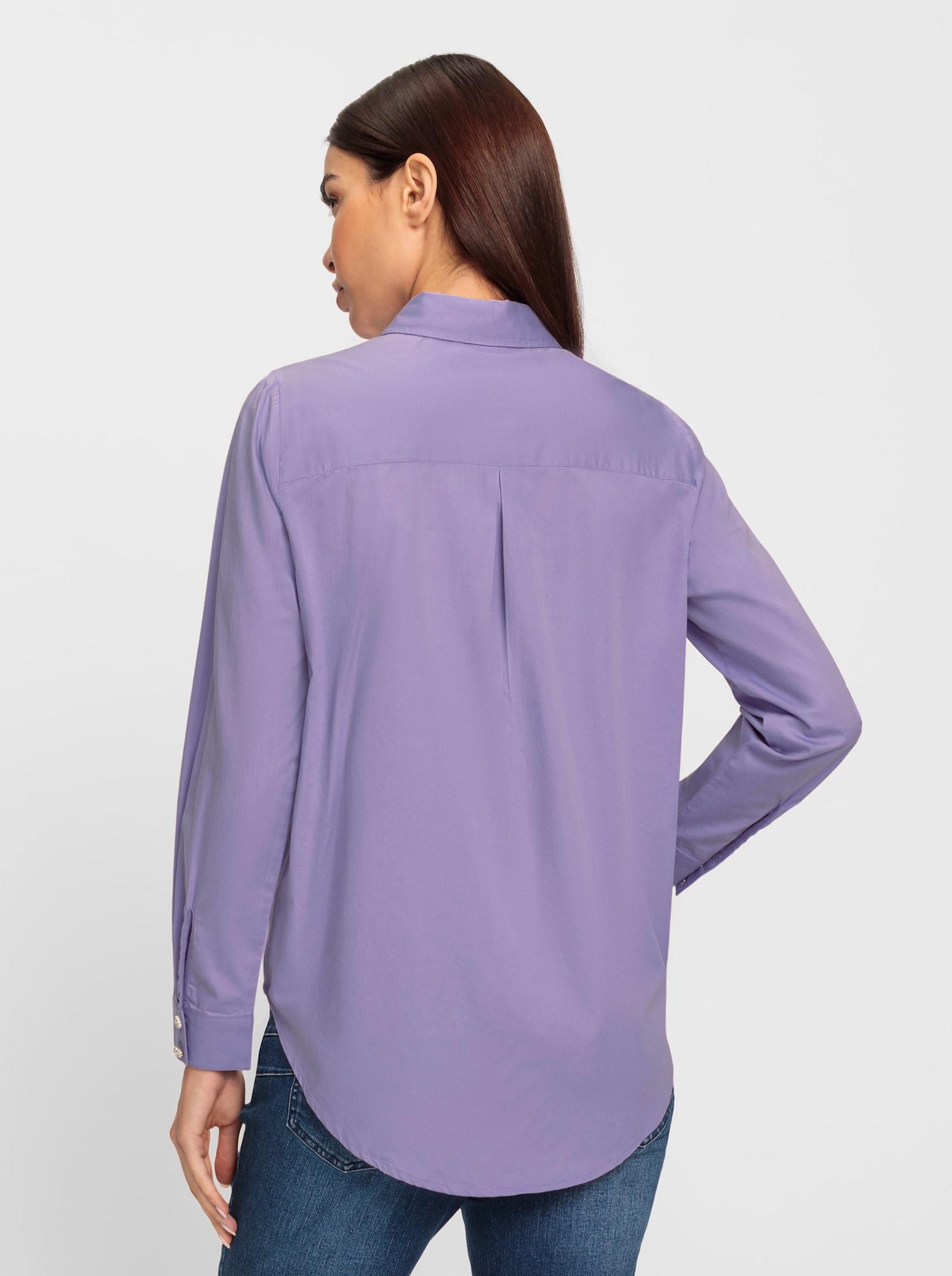 heine Bluse - lavendel
