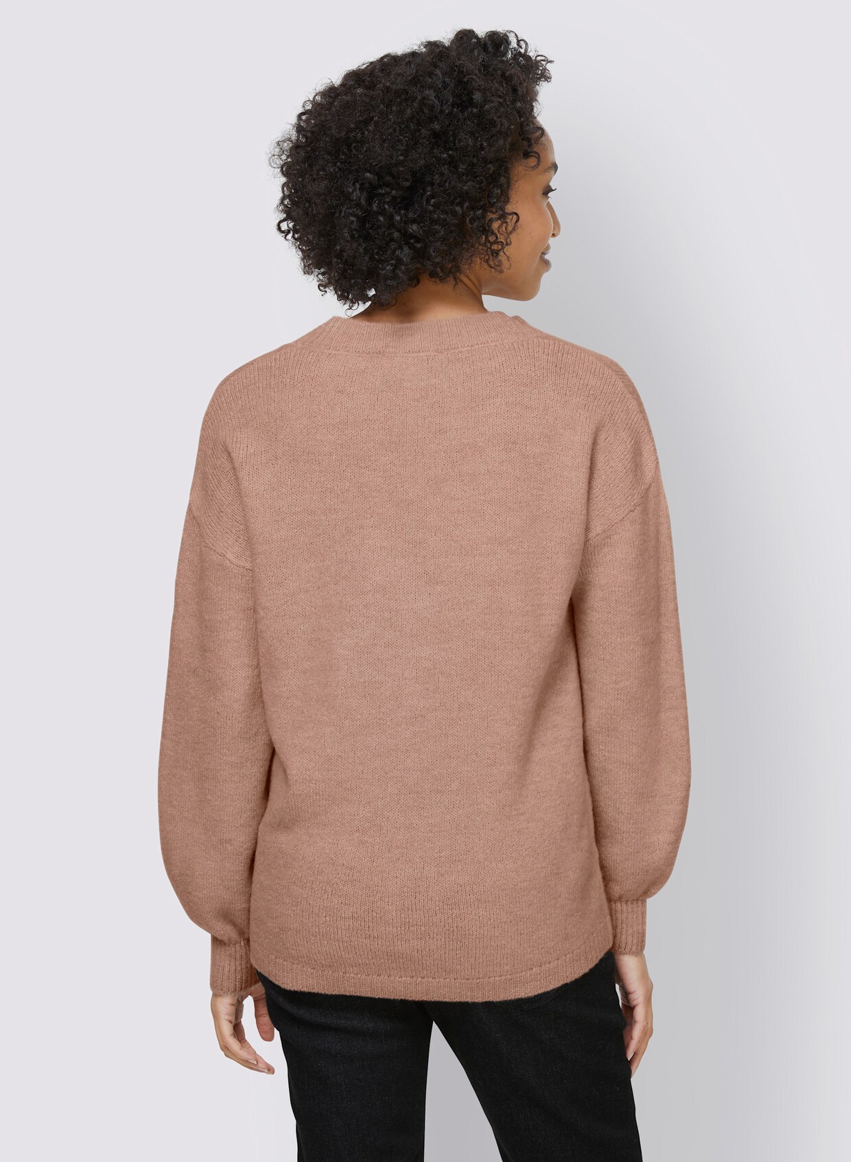 heine Feinstrickpullover - puder-meliert