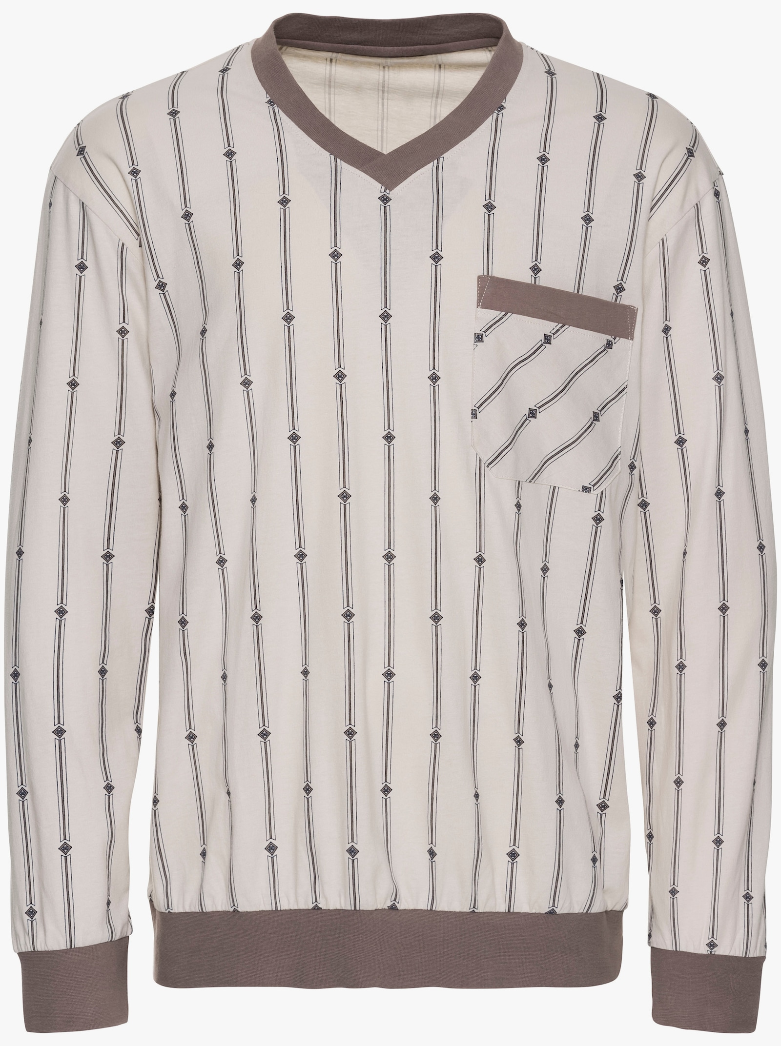 KINGsCLUB Pyžamo - prírodná hnedá