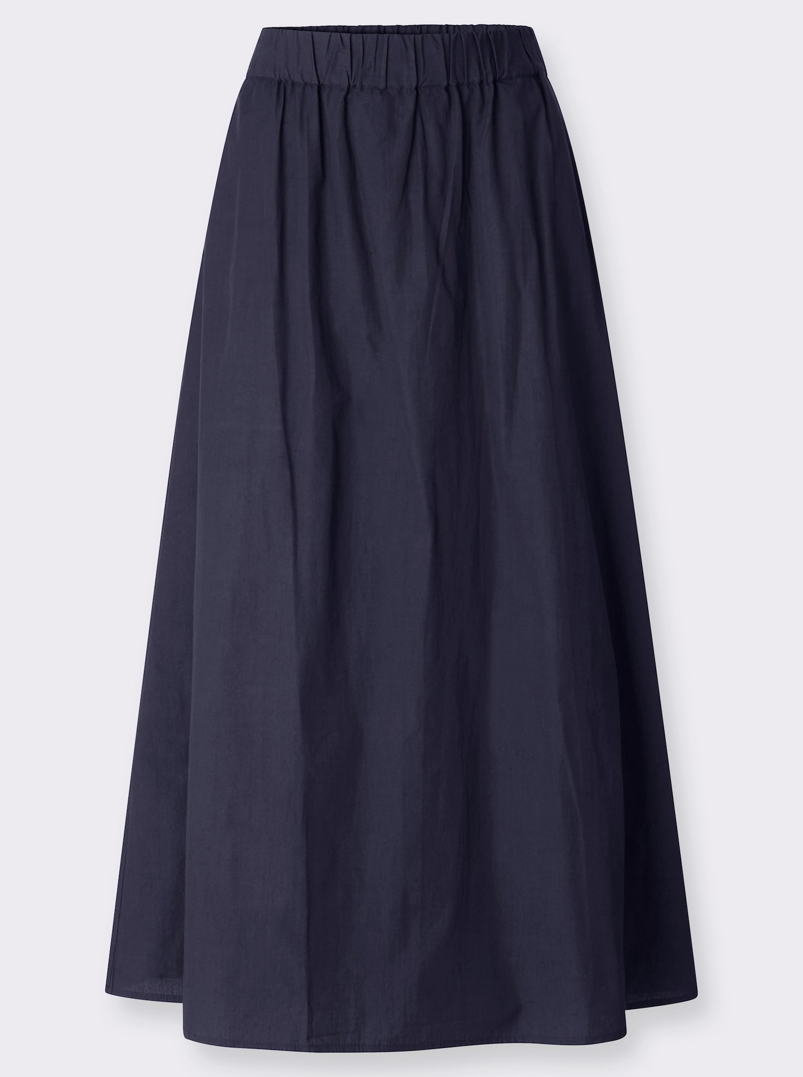 heine Rok in A-lijn met comfortband - marine