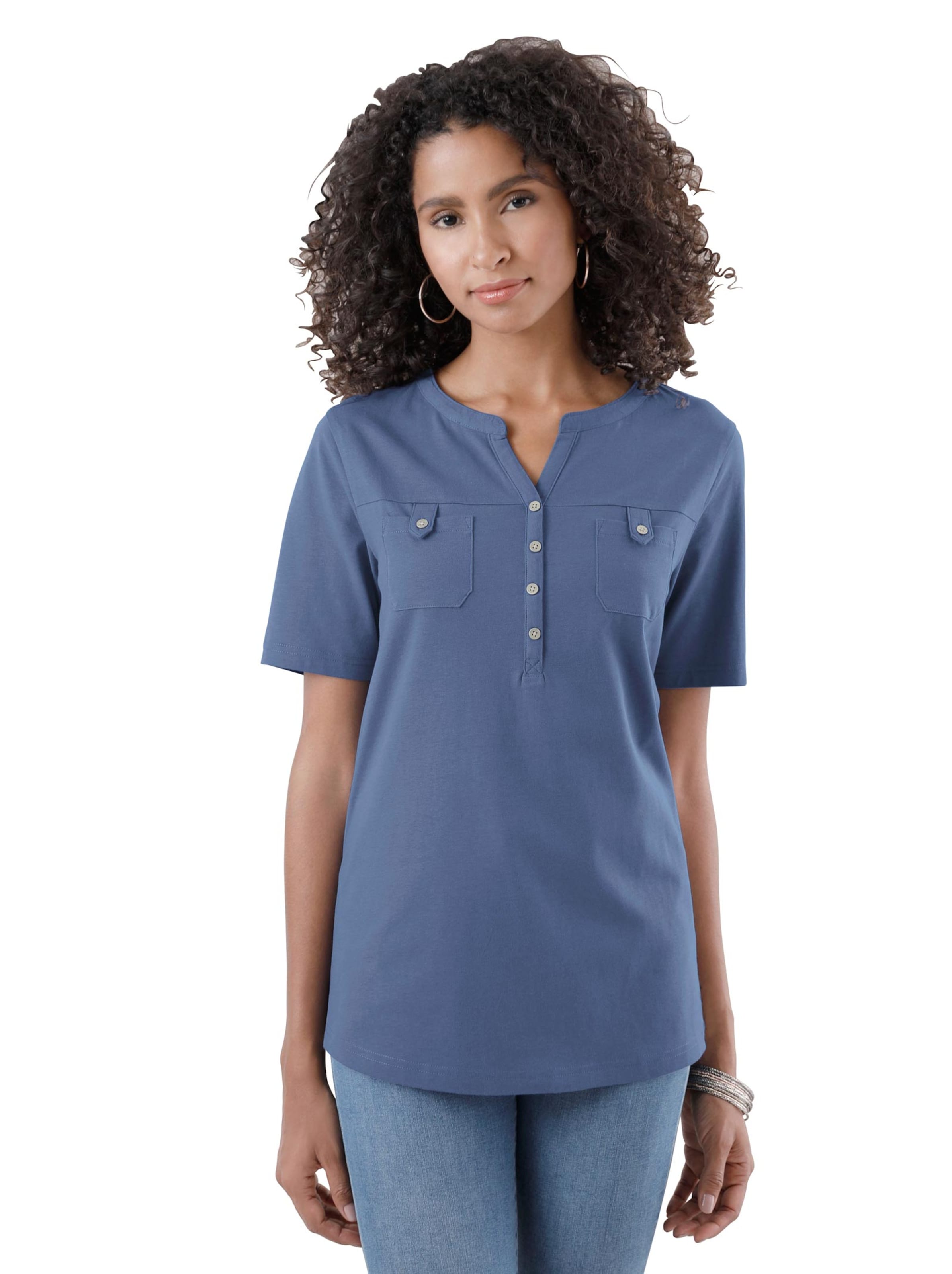 Shirt - jeansblau